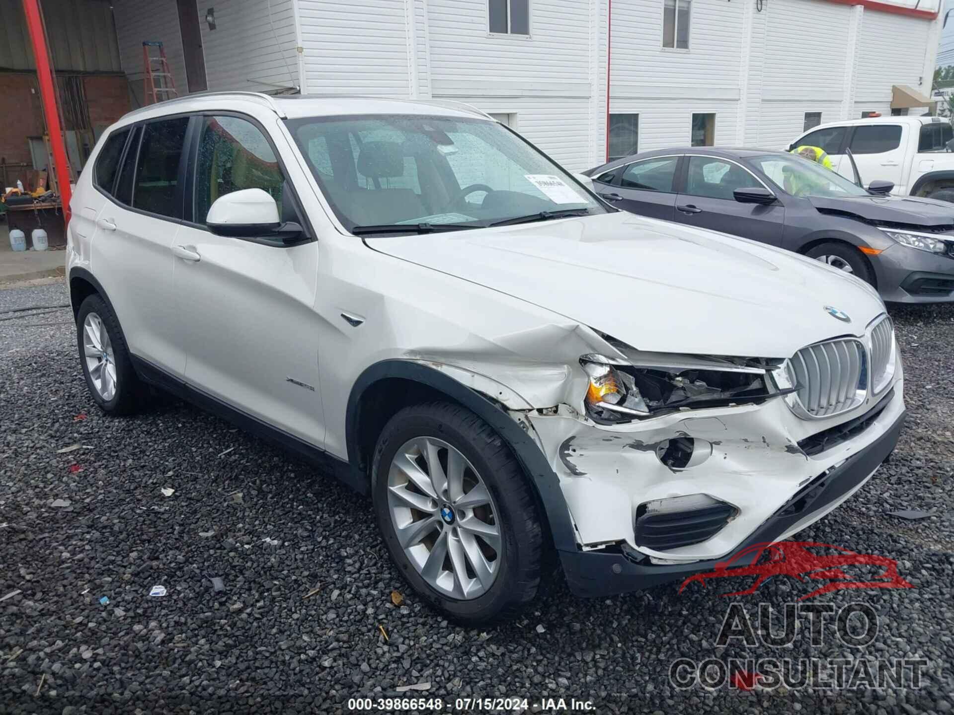 BMW X3 2017 - 5UXWX9C37H0T21513