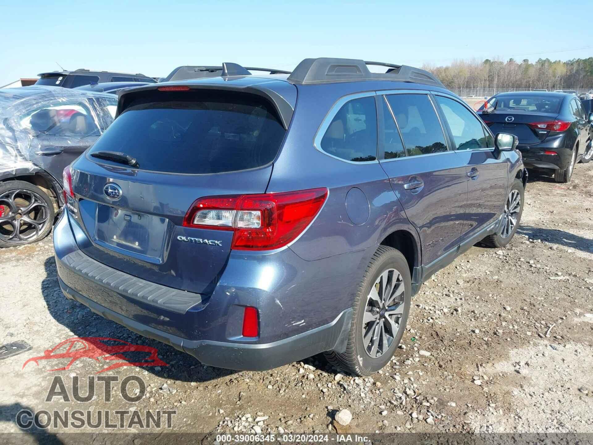 SUBARU OUTBACK 2016 - 4S4BSBNC8G3358131