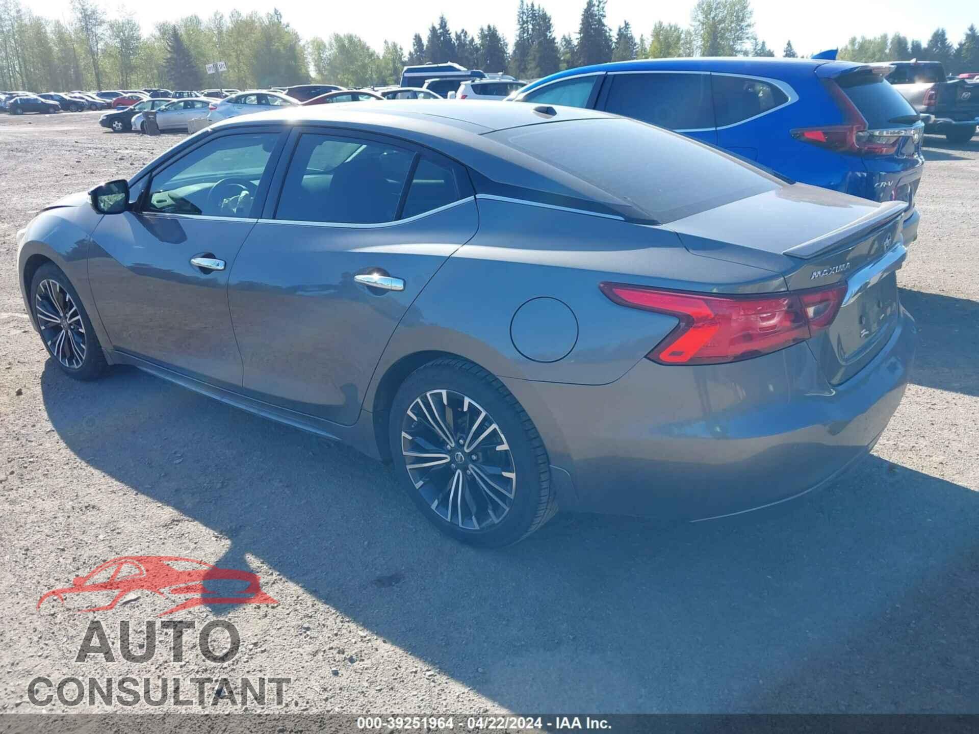NISSAN MAXIMA 2017 - 1N4AA6AP1HC387819