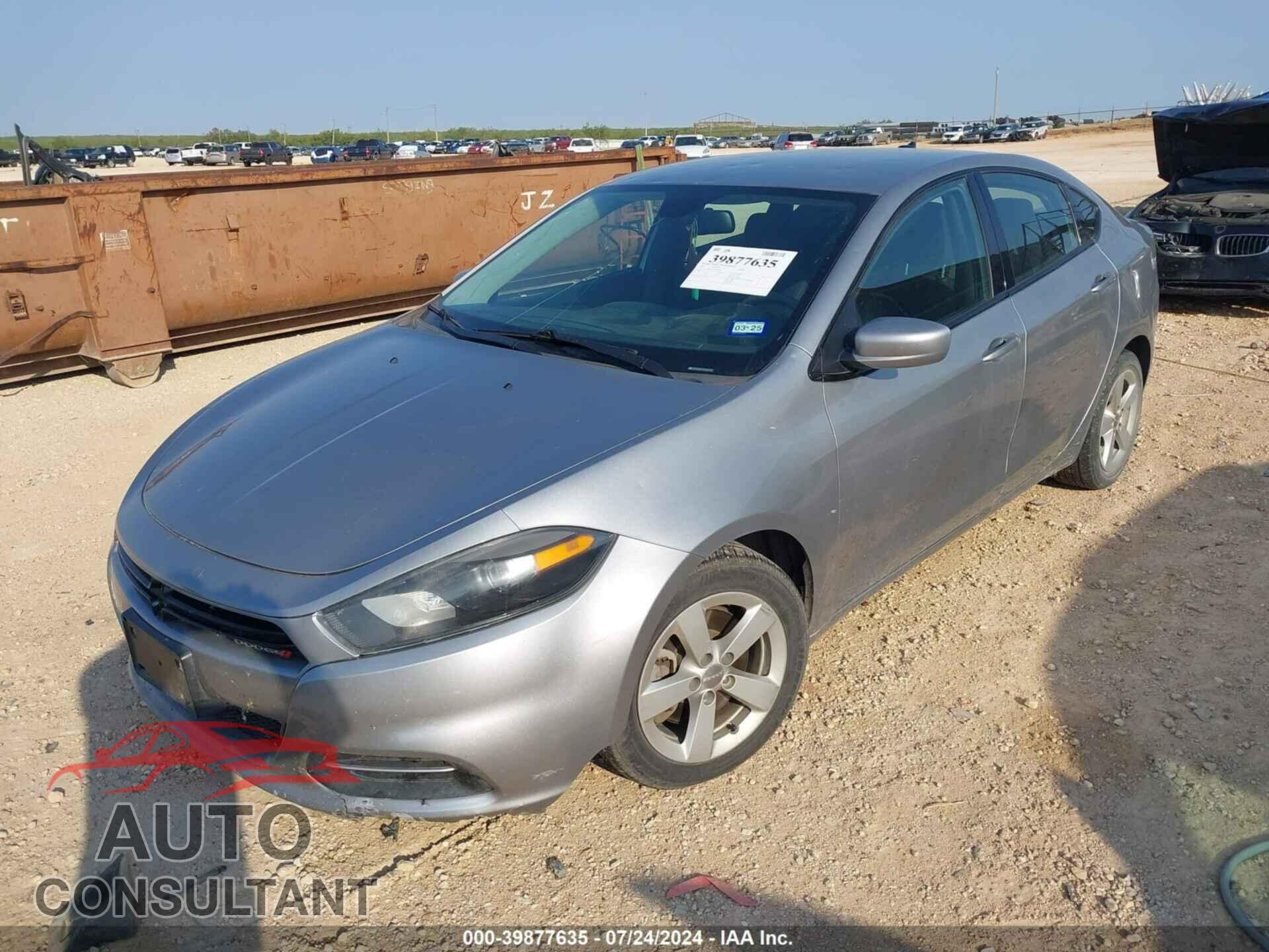 DODGE DART 2016 - 1C3CDFBB3GD764080