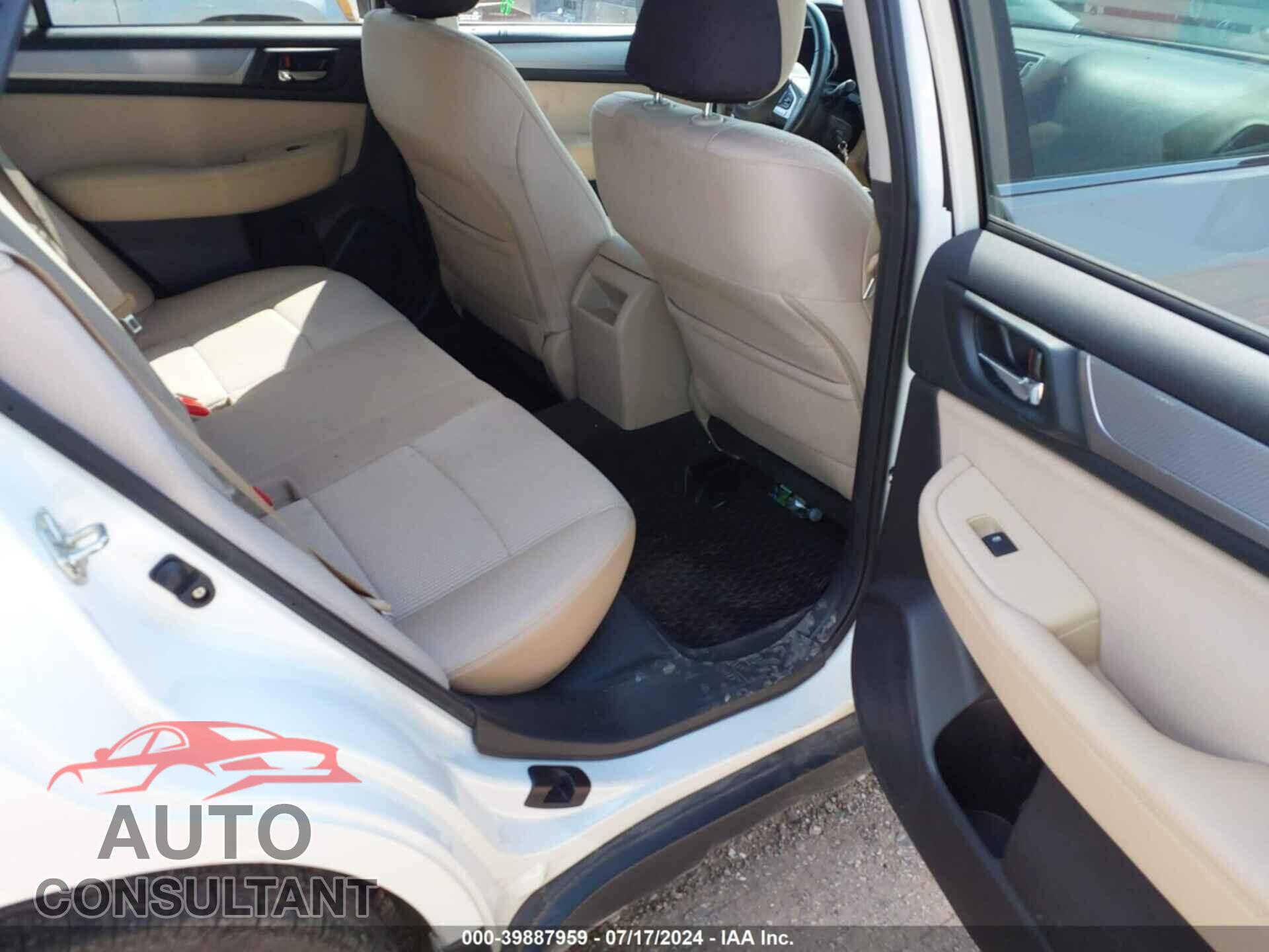 SUBARU OUTBACK 2016 - 4S4BSBFC8G3201844