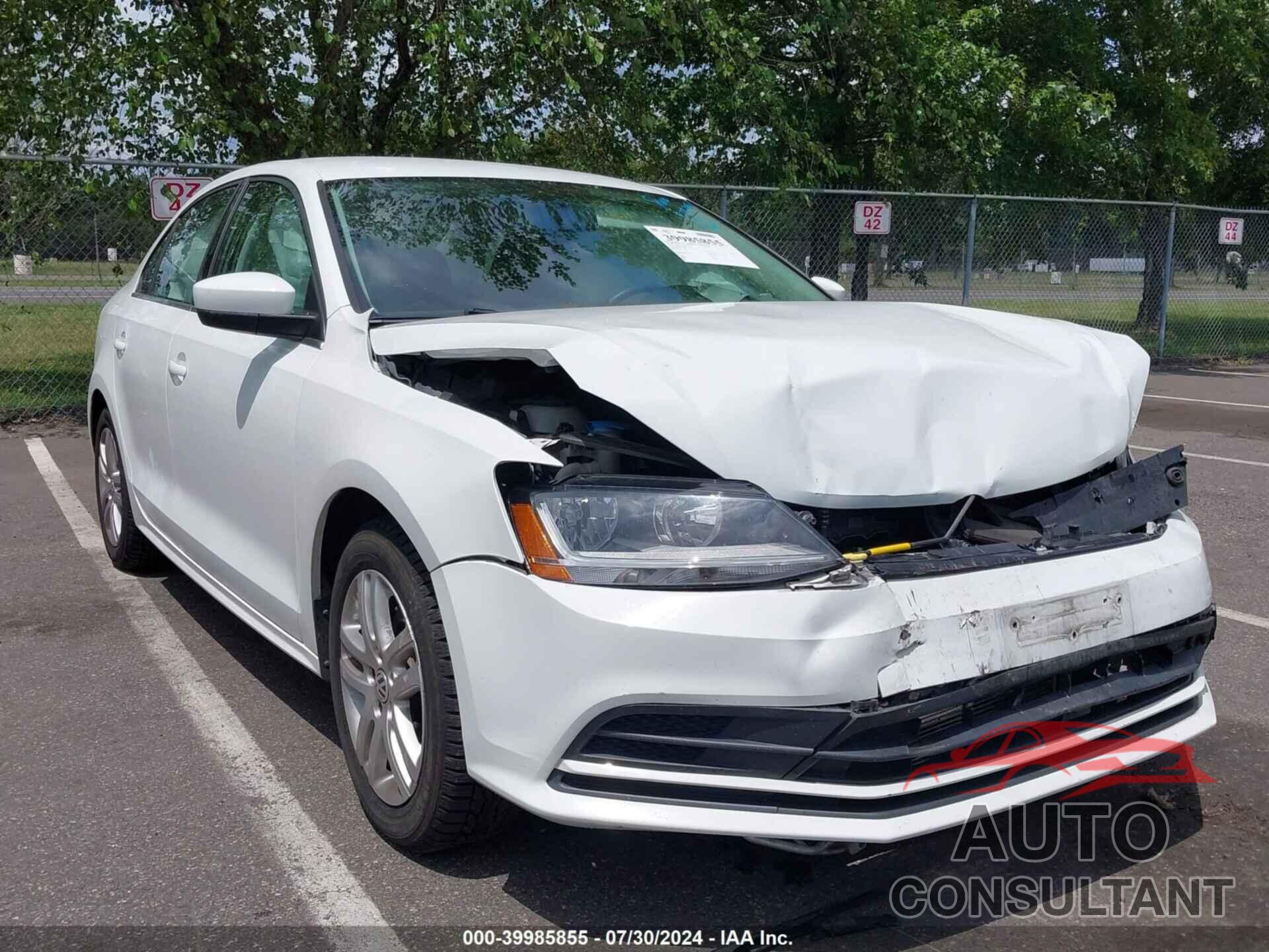 VOLKSWAGEN JETTA 2017 - 3VW2B7AJ2HM306013