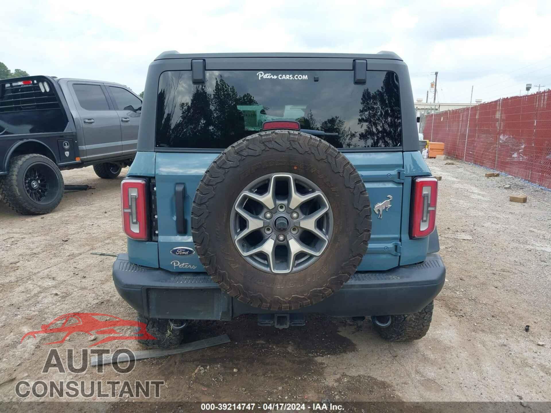FORD BRONCO 2022 - 1FMEE5DH3NLB29033