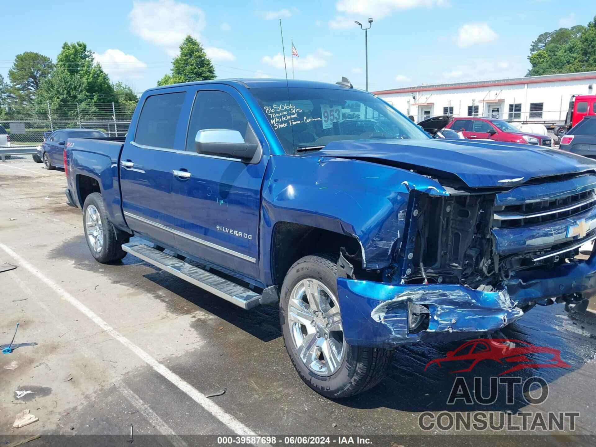 CHEVROLET SILVERADO 1500 2018 - 3GCUKSEC9JG401974