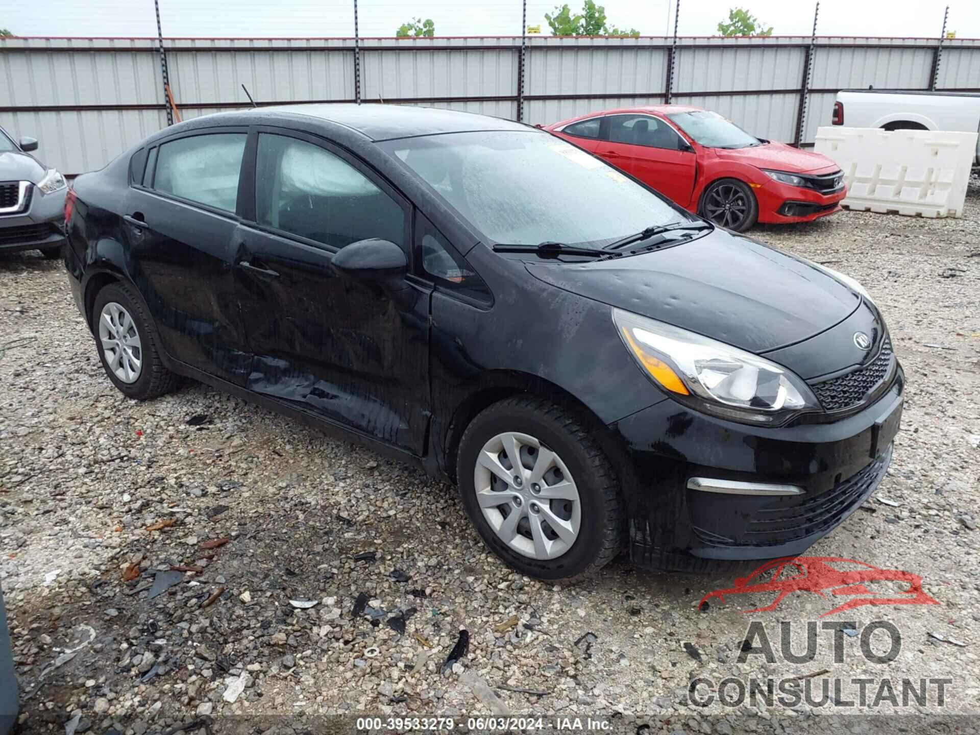 KIA RIO 2017 - KNADM4A33H6109550