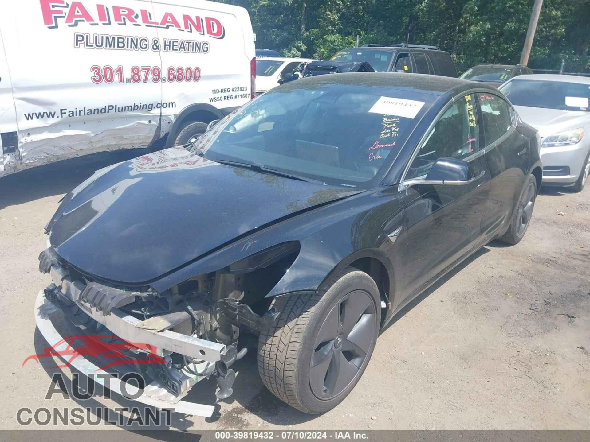 TESLA MODEL 3 2019 - 5YJ3E1EA3KF297615