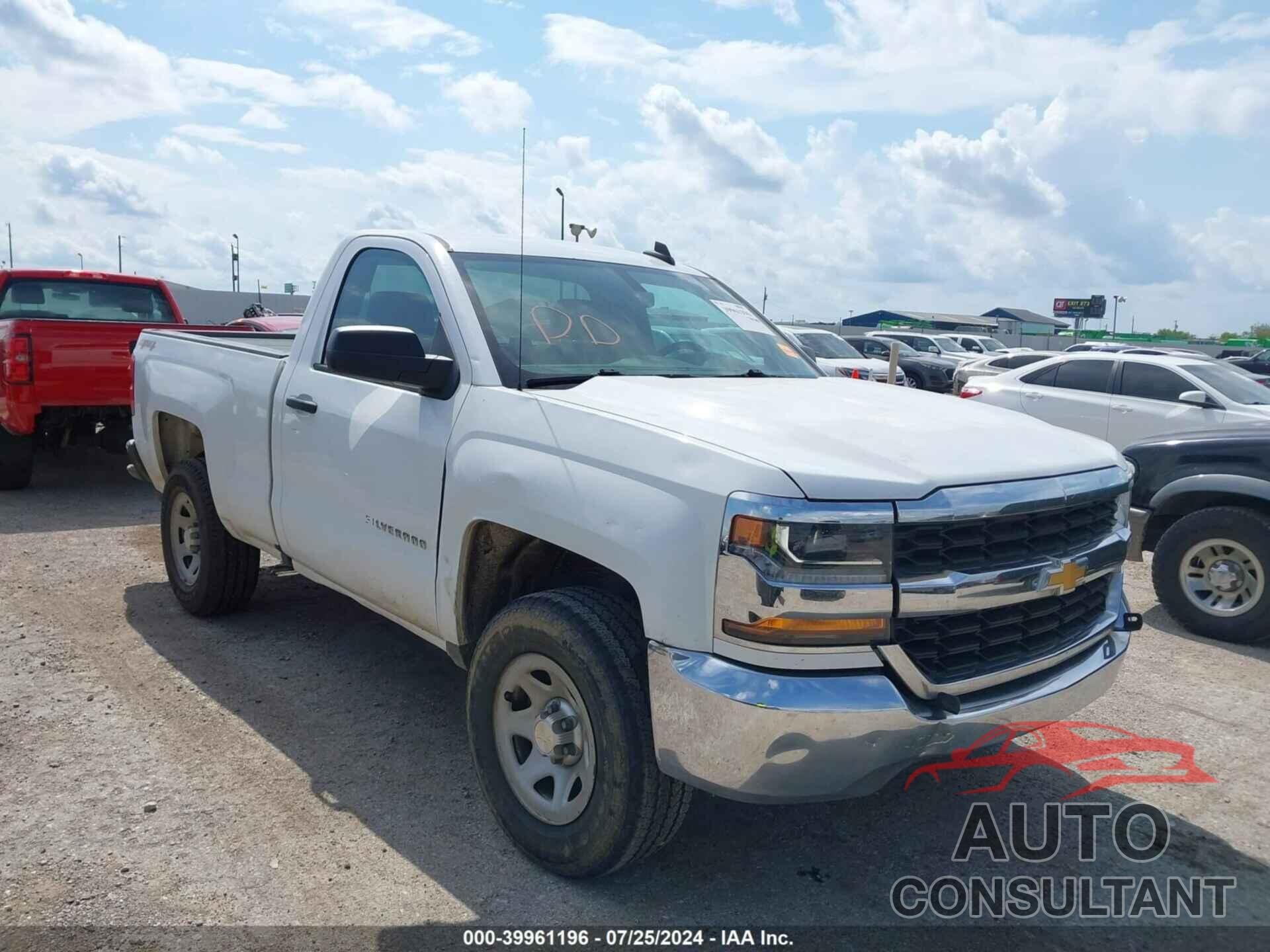CHEVROLET SILVERADO 1500 2017 - 1GCNKNEC3HZ362637