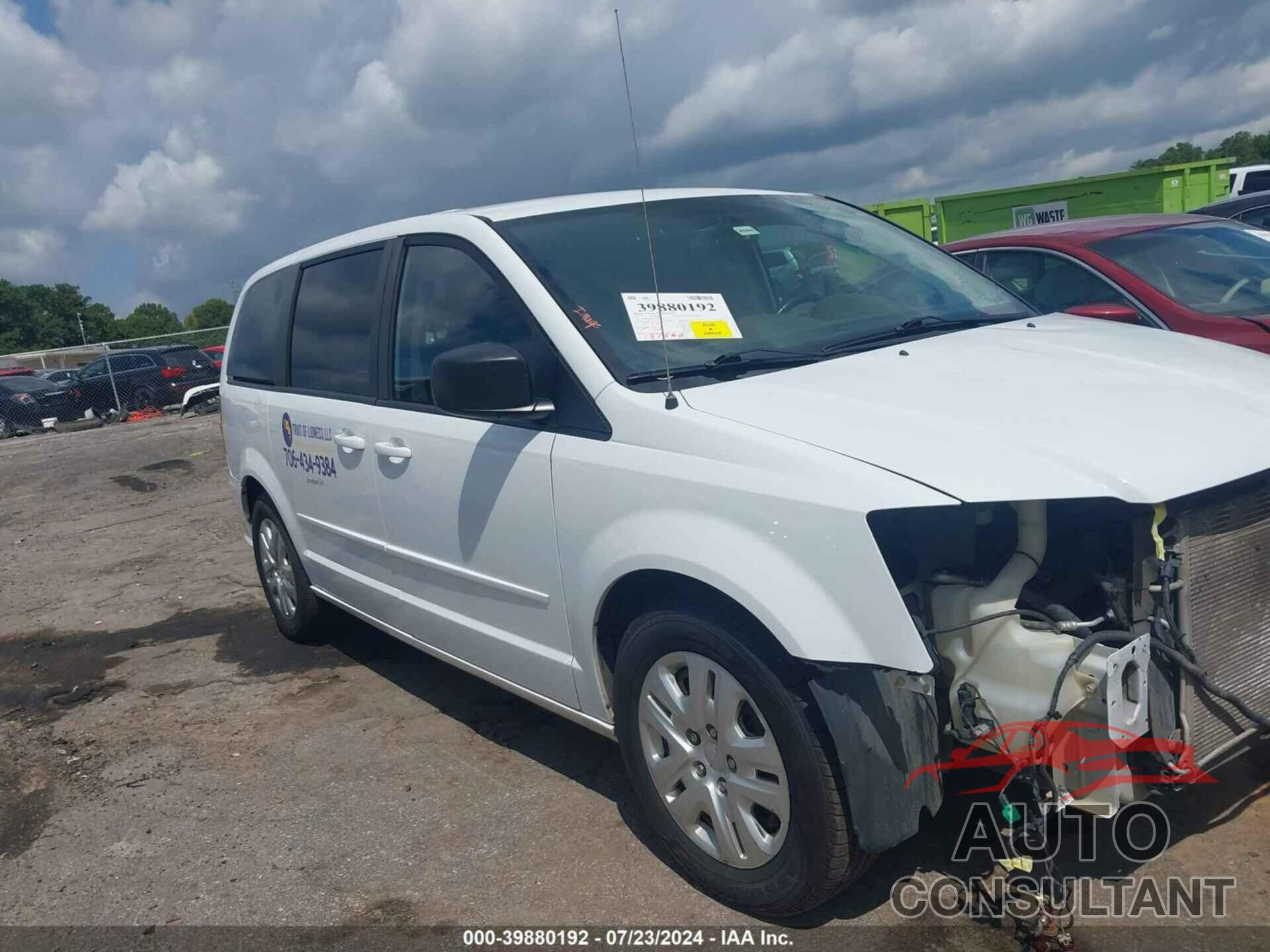 DODGE GRAND CARAVAN 2017 - 2C4RDGBG5HR844129