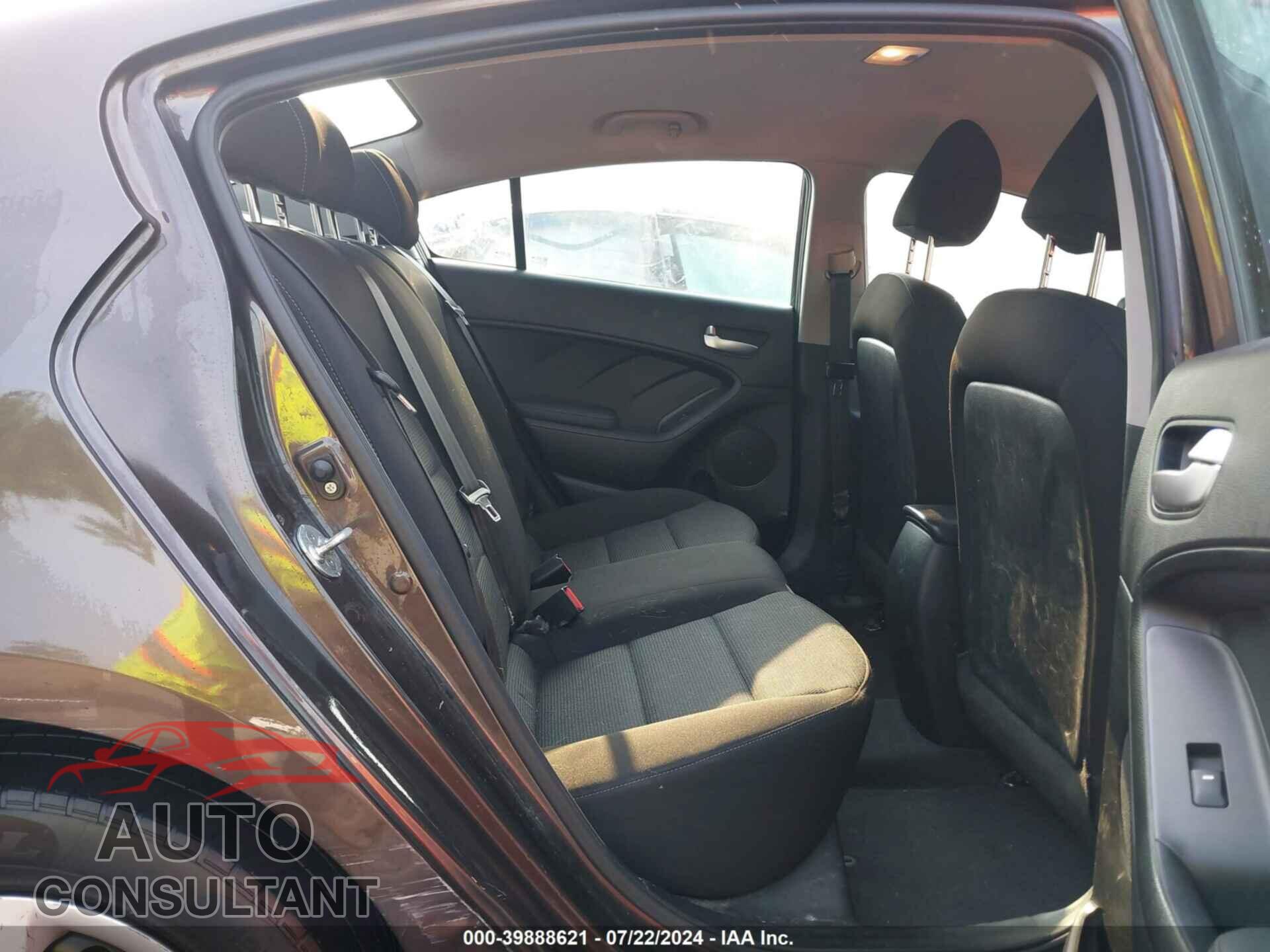 KIA FORTE 2017 - 3KPFK4A77HE142520