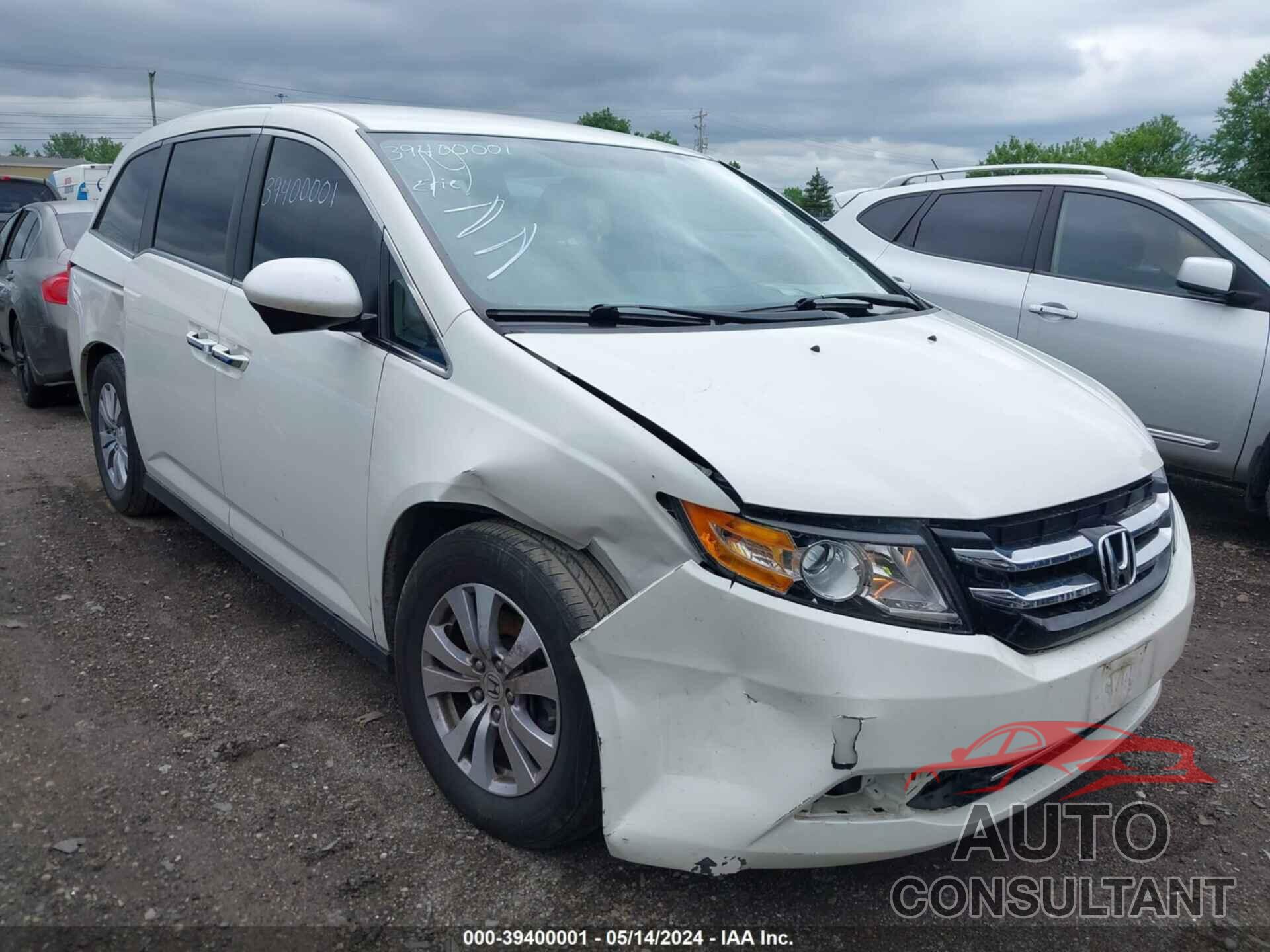 HONDA ODYSSEY 2016 - 5FNRL5H38GB016274