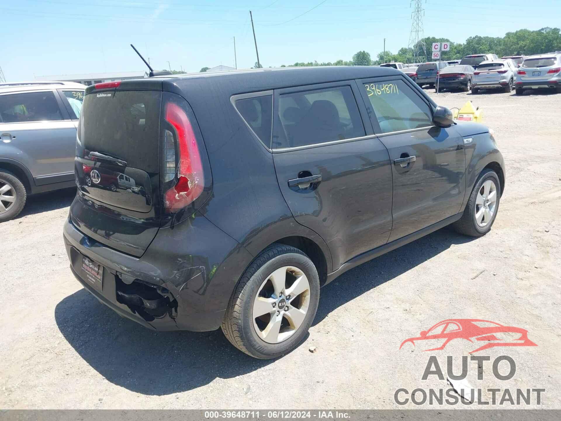 KIA SOUL 2017 - KNDJN2A28H7443470