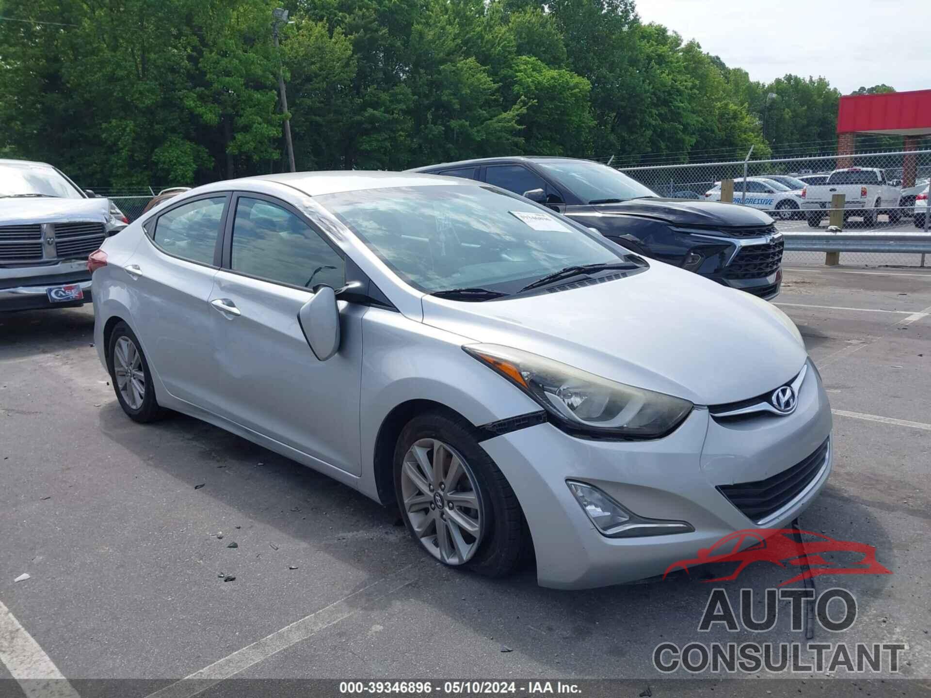 HYUNDAI ELANTRA 2016 - 5NPDH4AE2GH661635