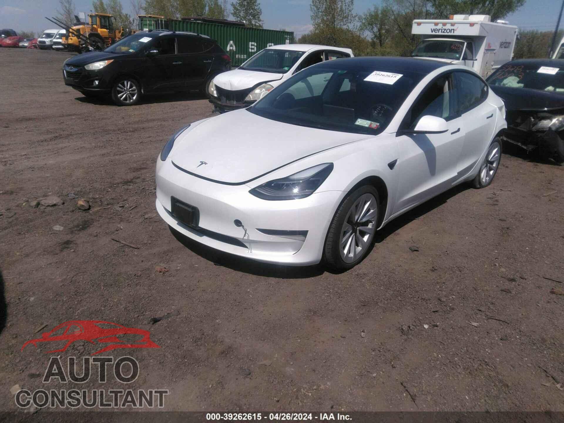 TESLA MODEL 3 2022 - 5YJ3E1EB8NF336941