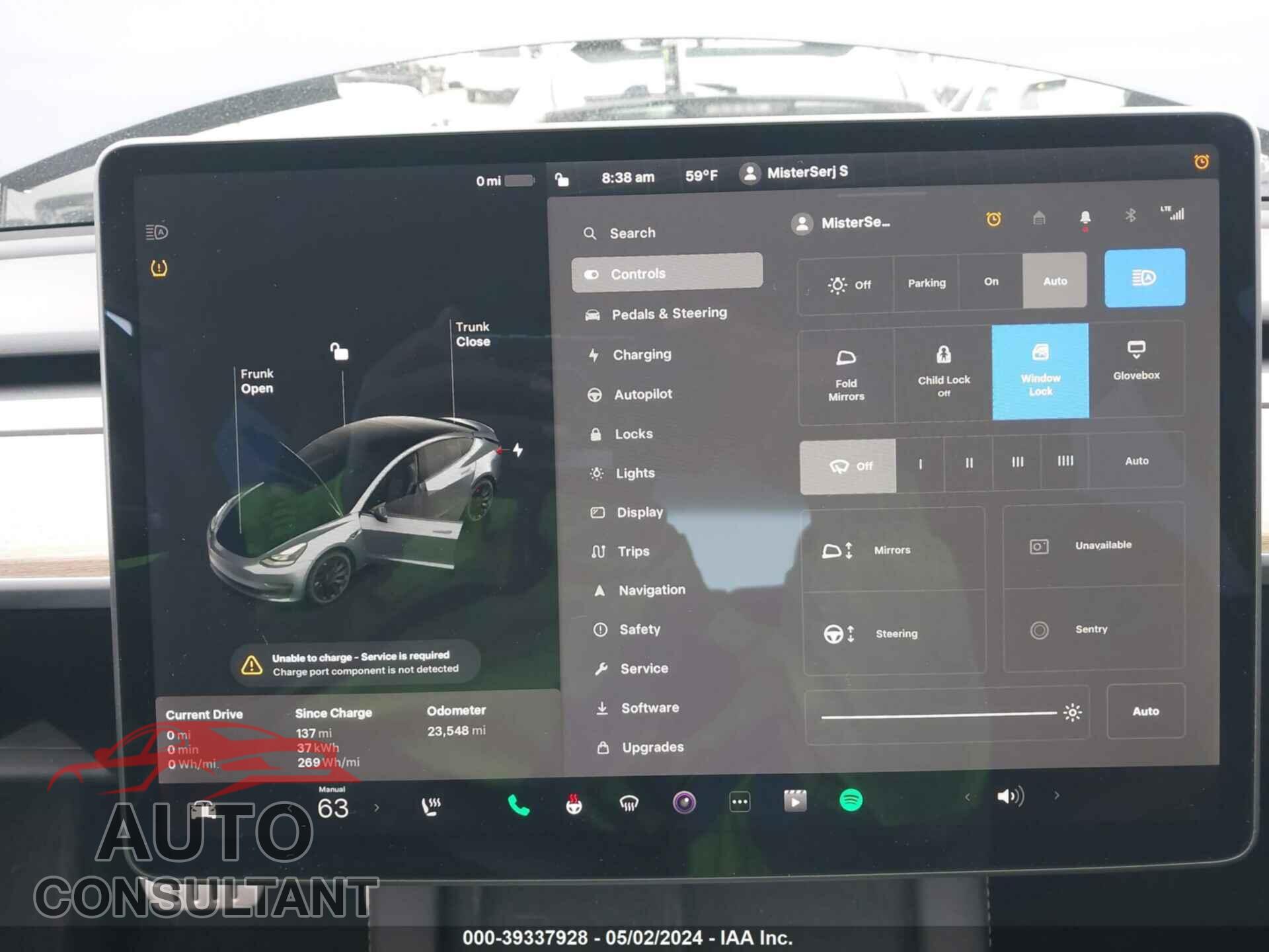 TESLA MODEL 3 2022 - 5YJ3E1EC4NF180891