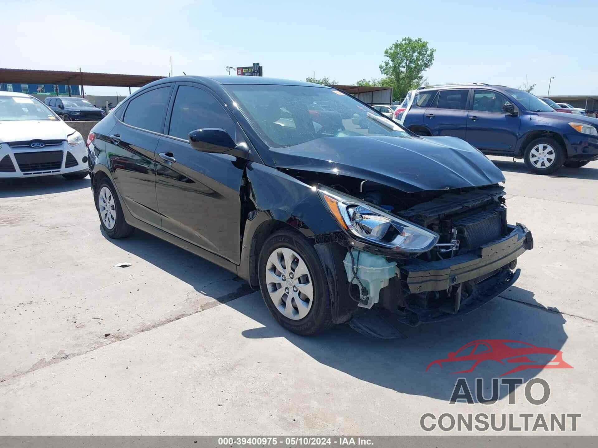 HYUNDAI ACCENT 2016 - KMHCT4AEXGU111109