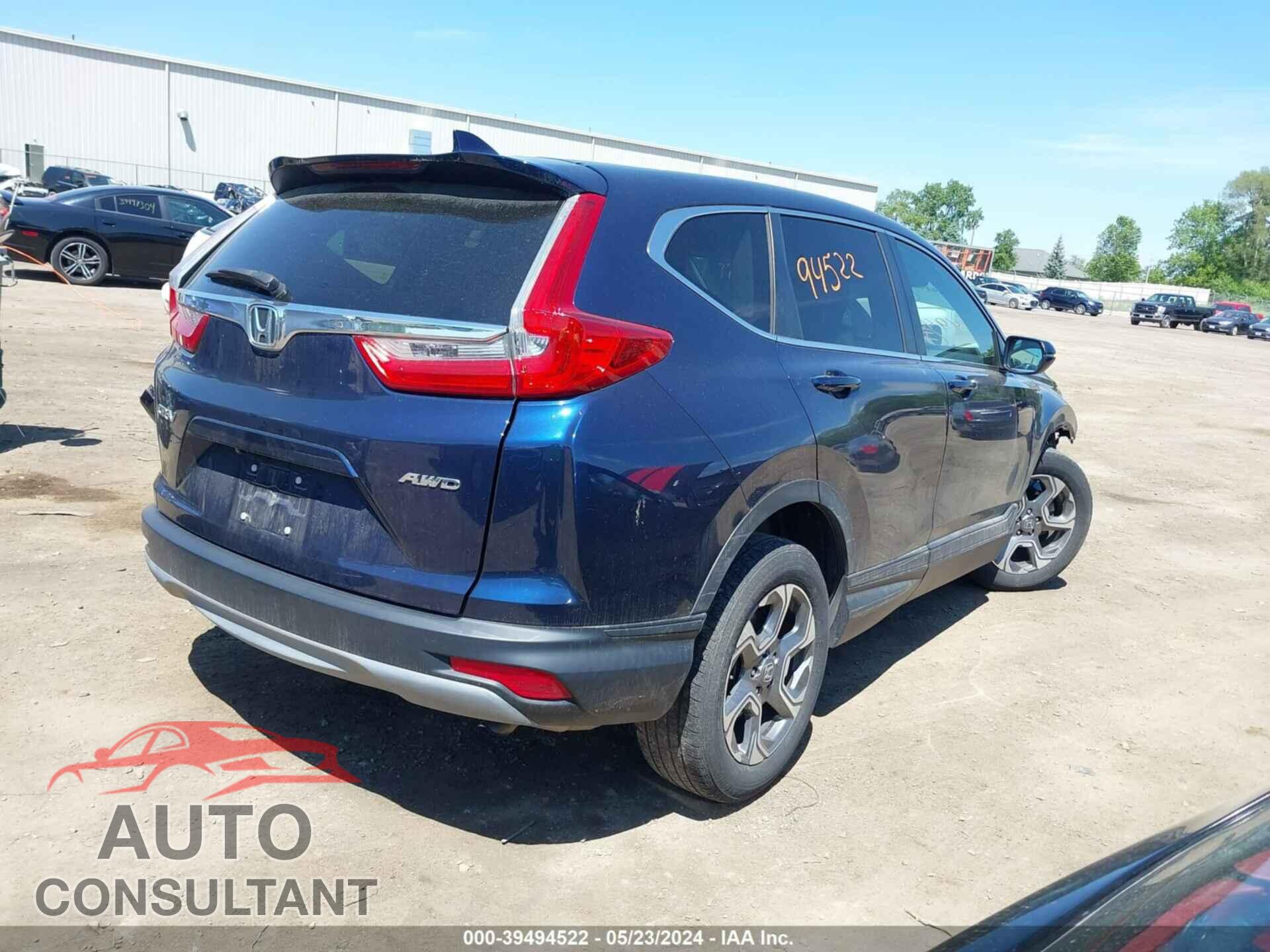 HONDA CR-V 2019 - 2HKRW2H58KH633109