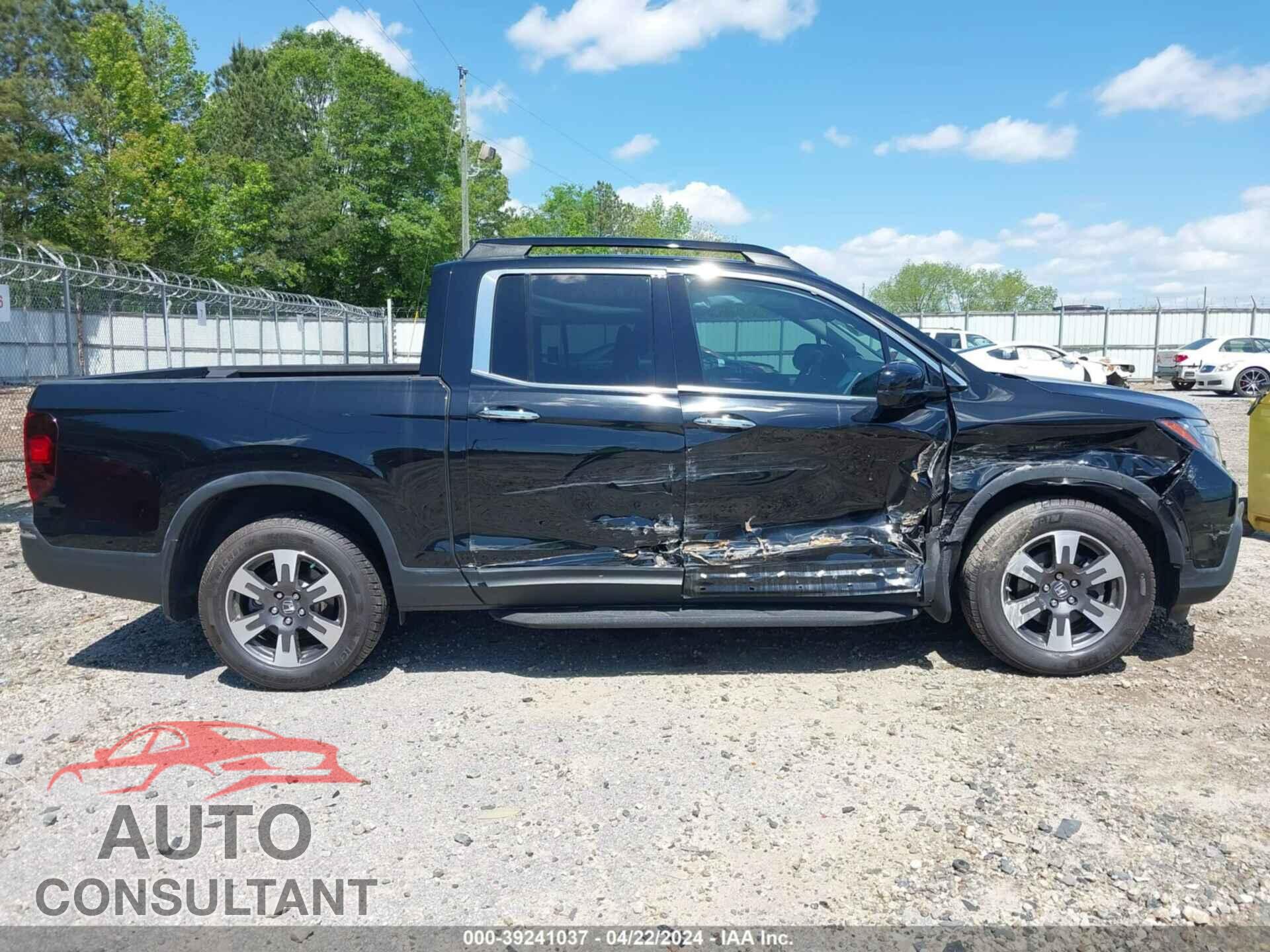 HONDA RIDGELINE 2018 - 5FPYK3F76JB010593