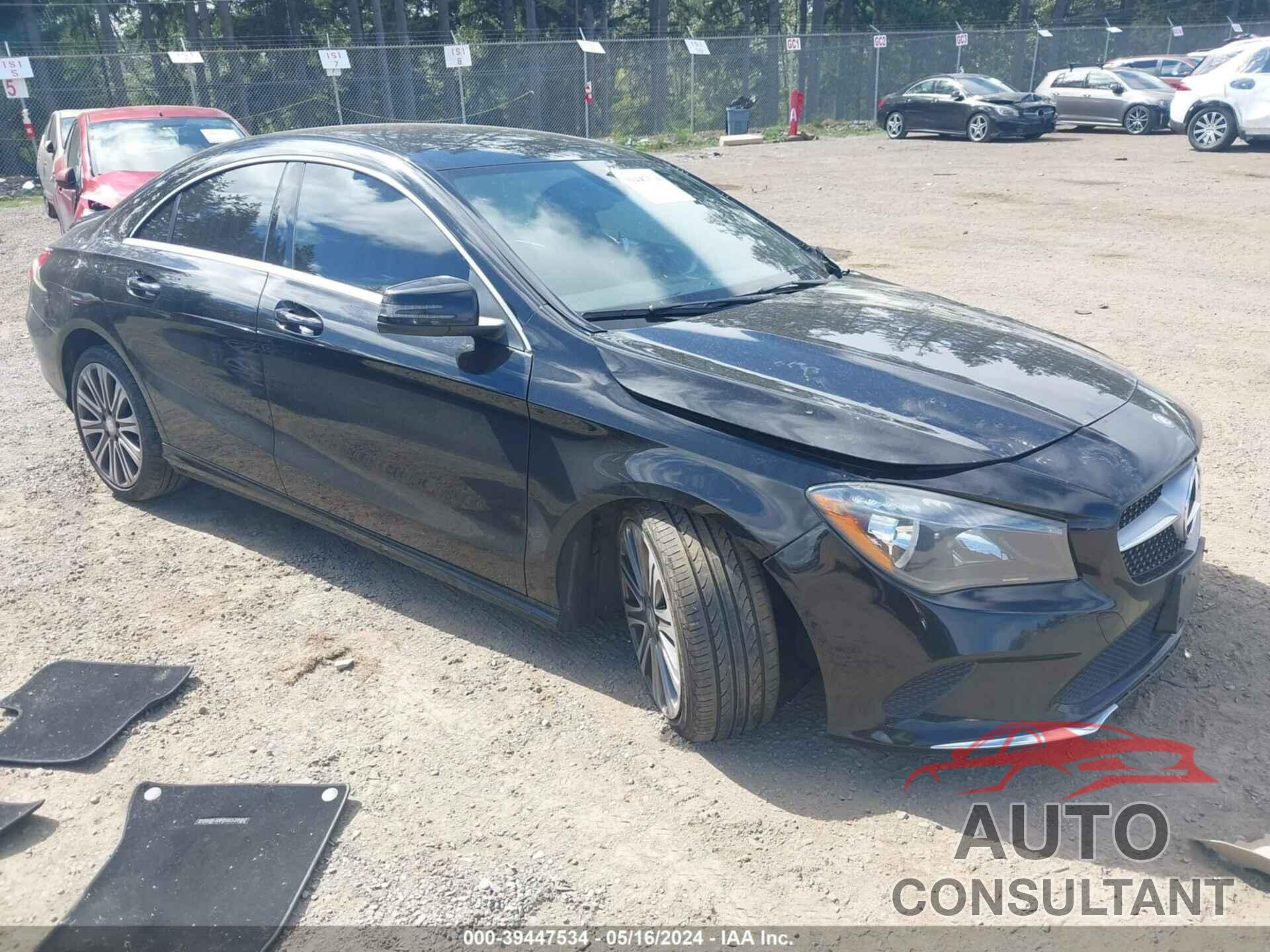 MERCEDES-BENZ CLA 250 2017 - WDDSJ4GB9HN444289