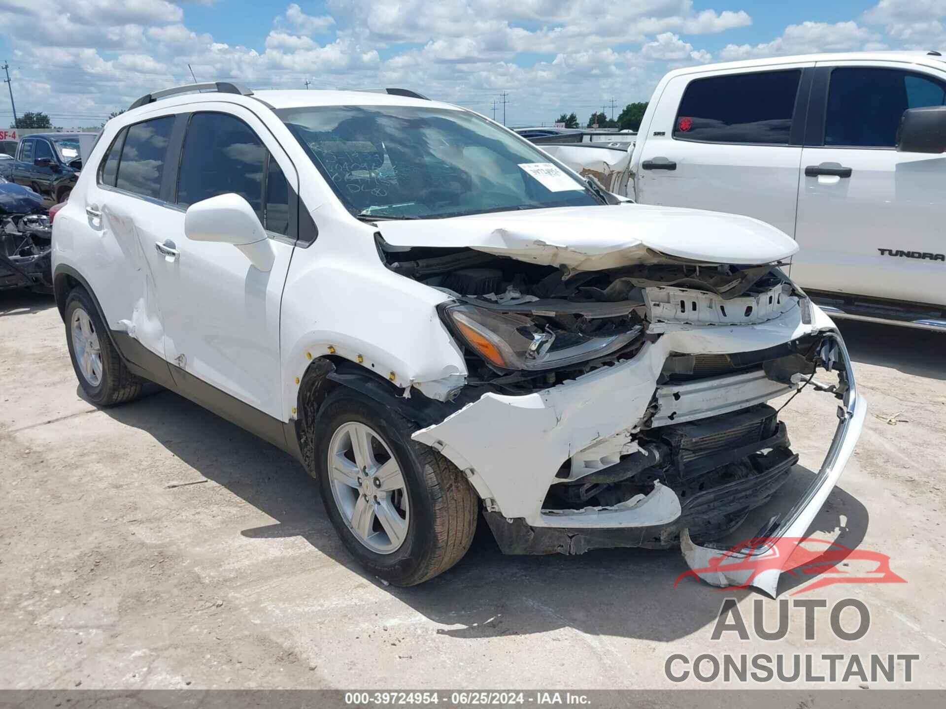 CHEVROLET TRAX 2020 - KL7CJLSB7LB064715