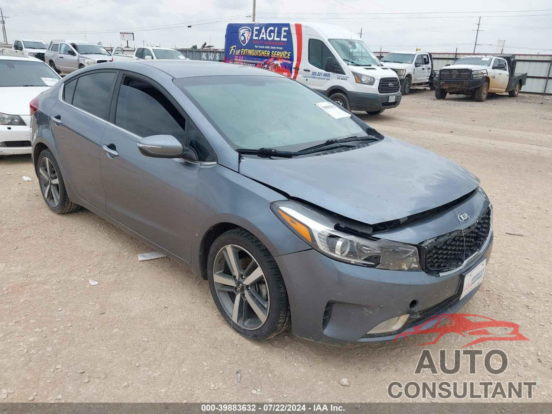KIA FORTE 2017 - 3KPFL4A86HE036520