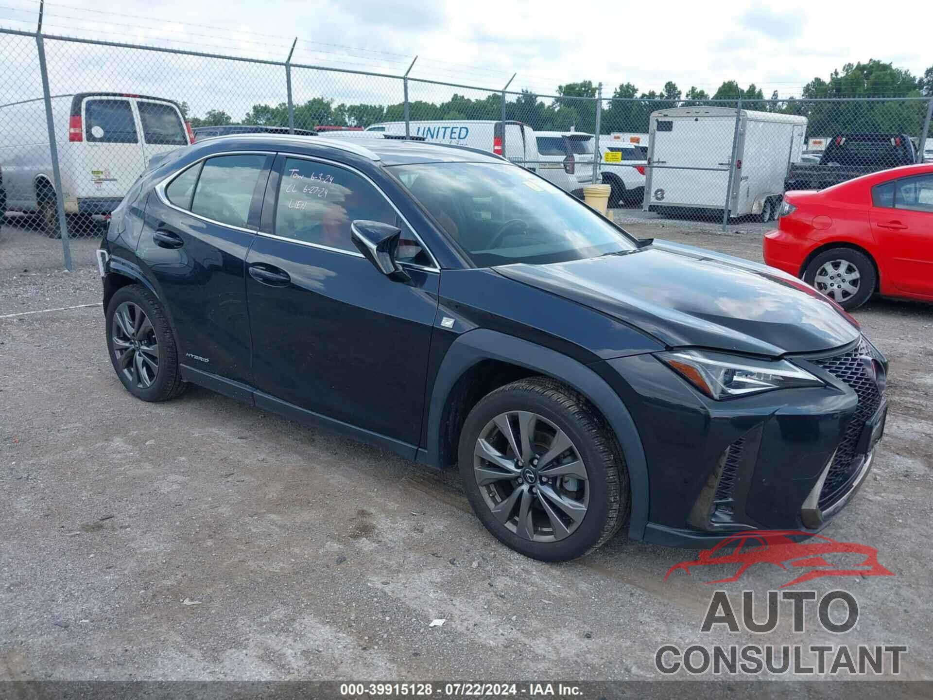 LEXUS UX 250H 2020 - JTHR9JBH0L2035151