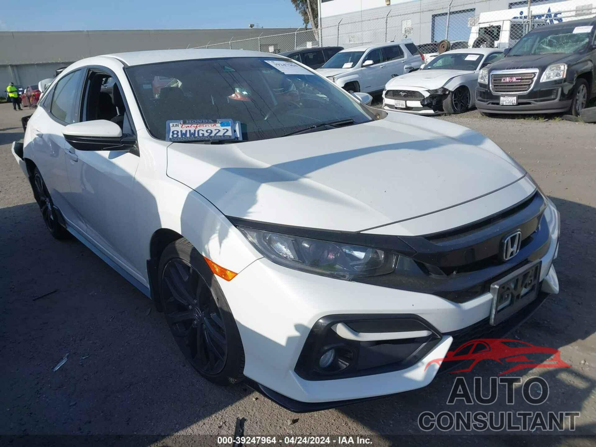 HONDA CIVIC 2021 - SHHFK7H43MU414593