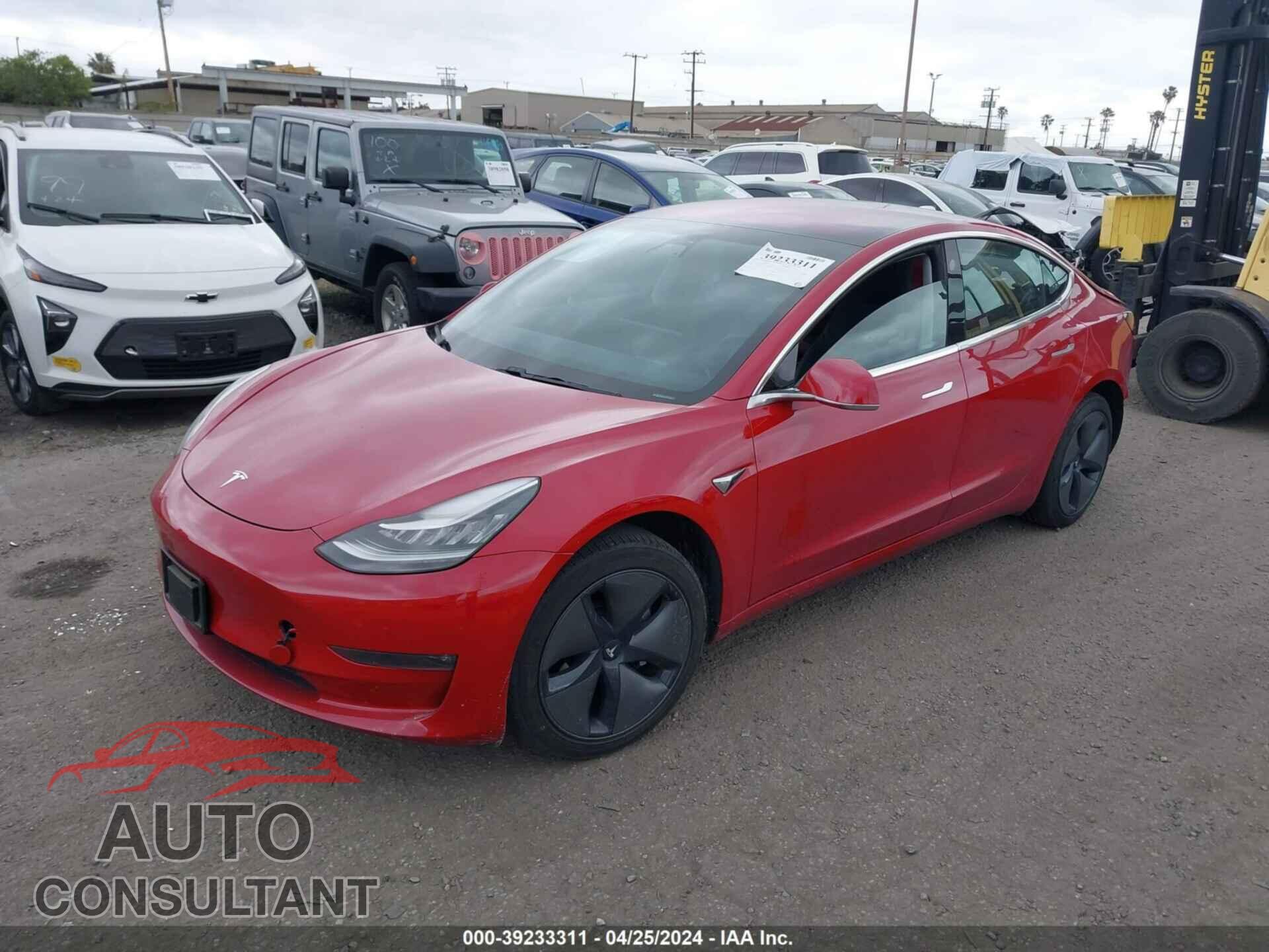 TESLA MODEL 3 2018 - 5YJ3E1EA0JF040510