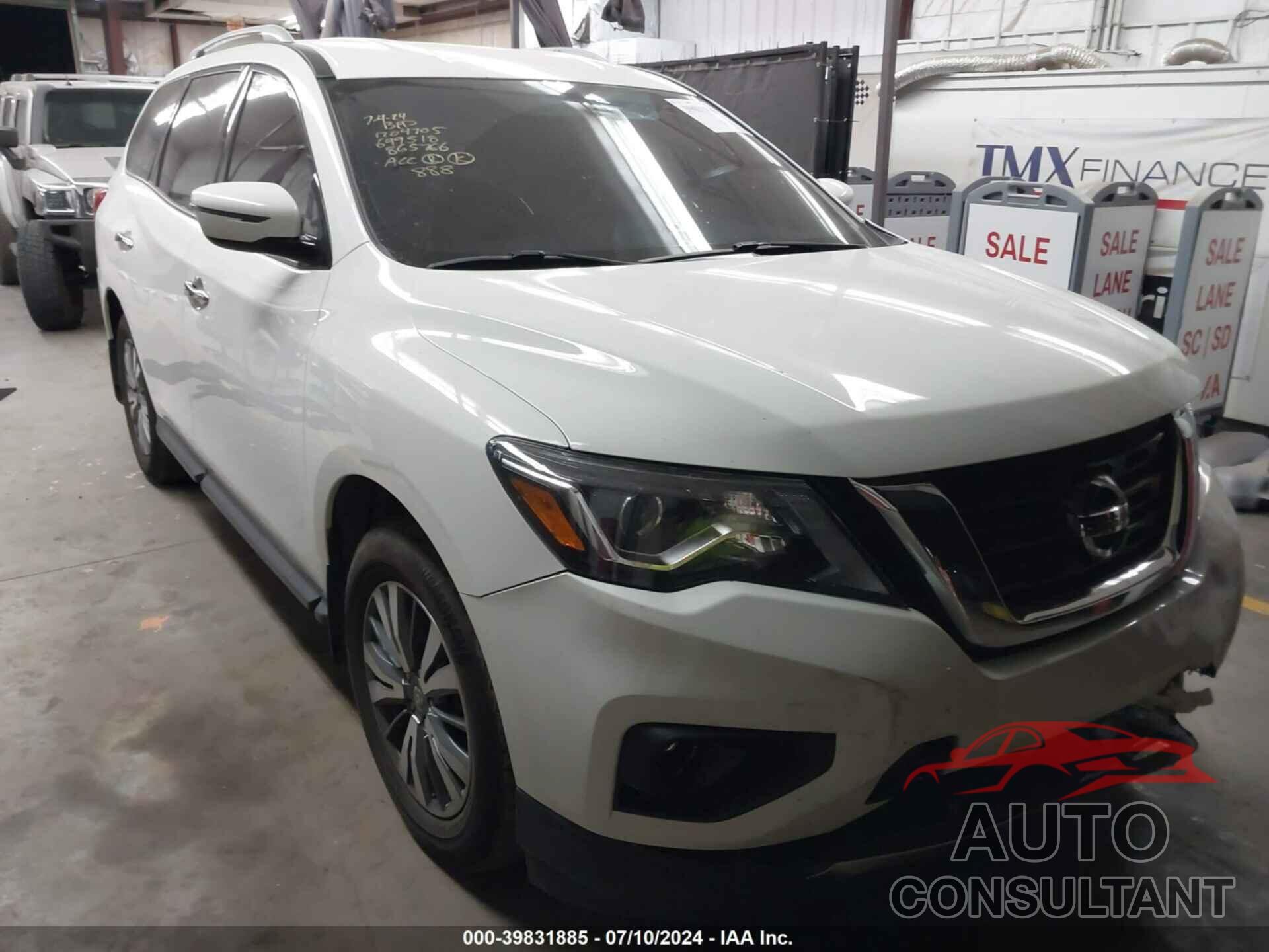 NISSAN PATHFINDER 2019 - 5N1DR2MN8KC649518