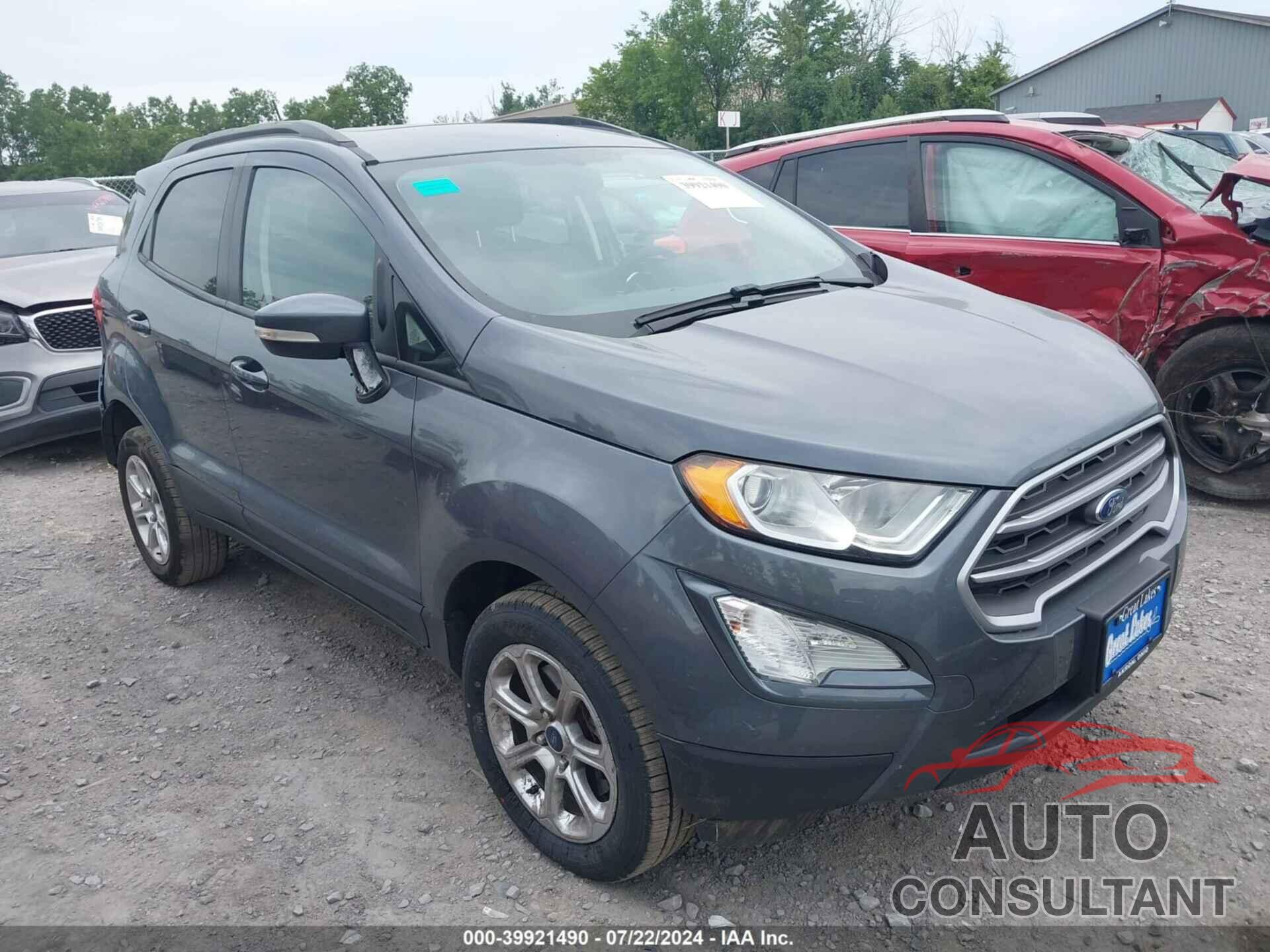 FORD ECOSPORT 2019 - MAJ6S3GL1KC277849