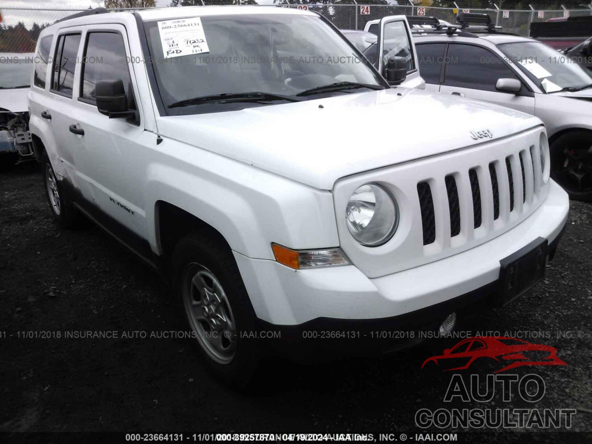 JEEP PATRIOT 2016 - 1C4NJPBA1GD575311