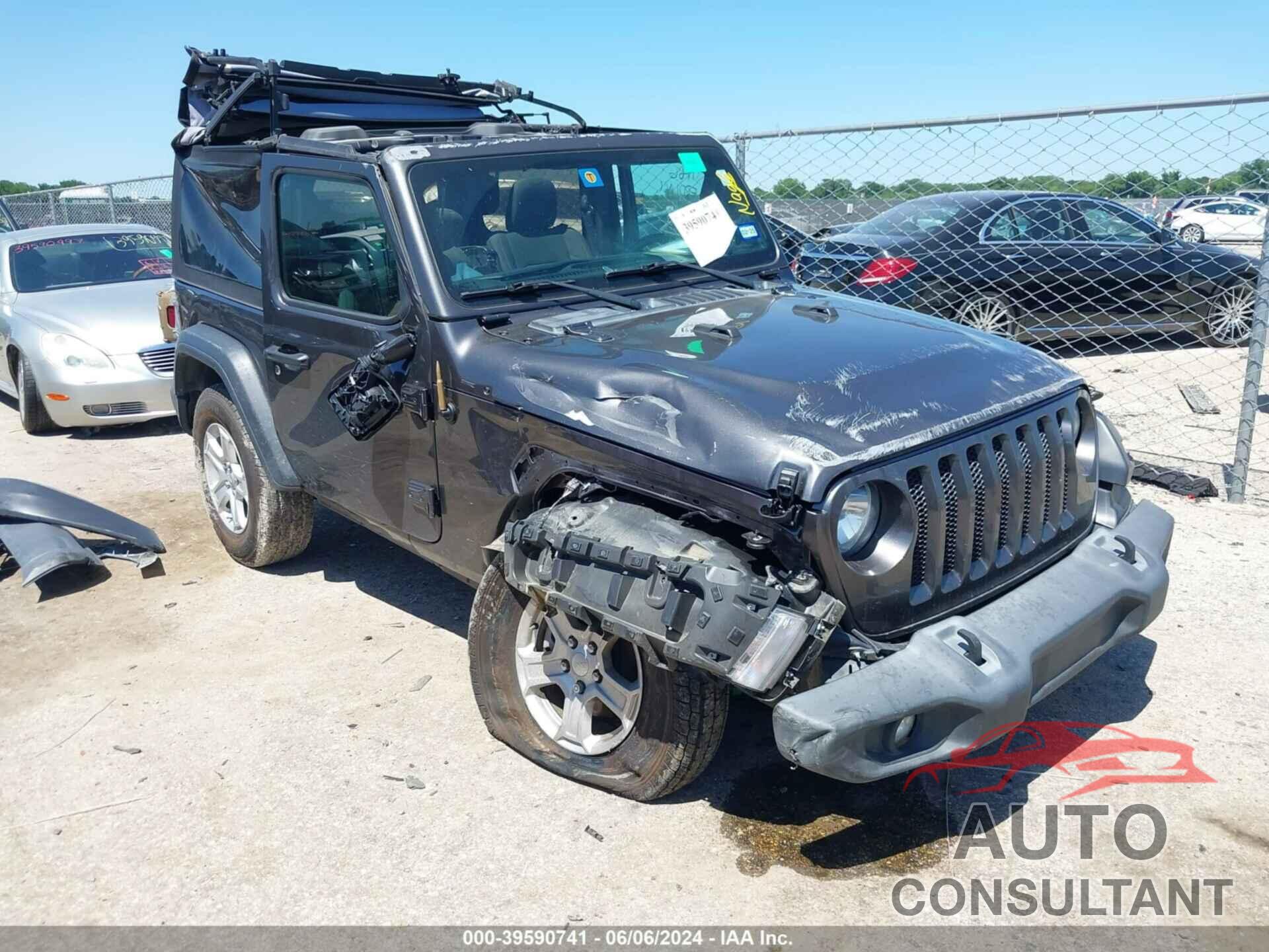JEEP WRANGLER 2018 - 1C4GJXAG7JW276125