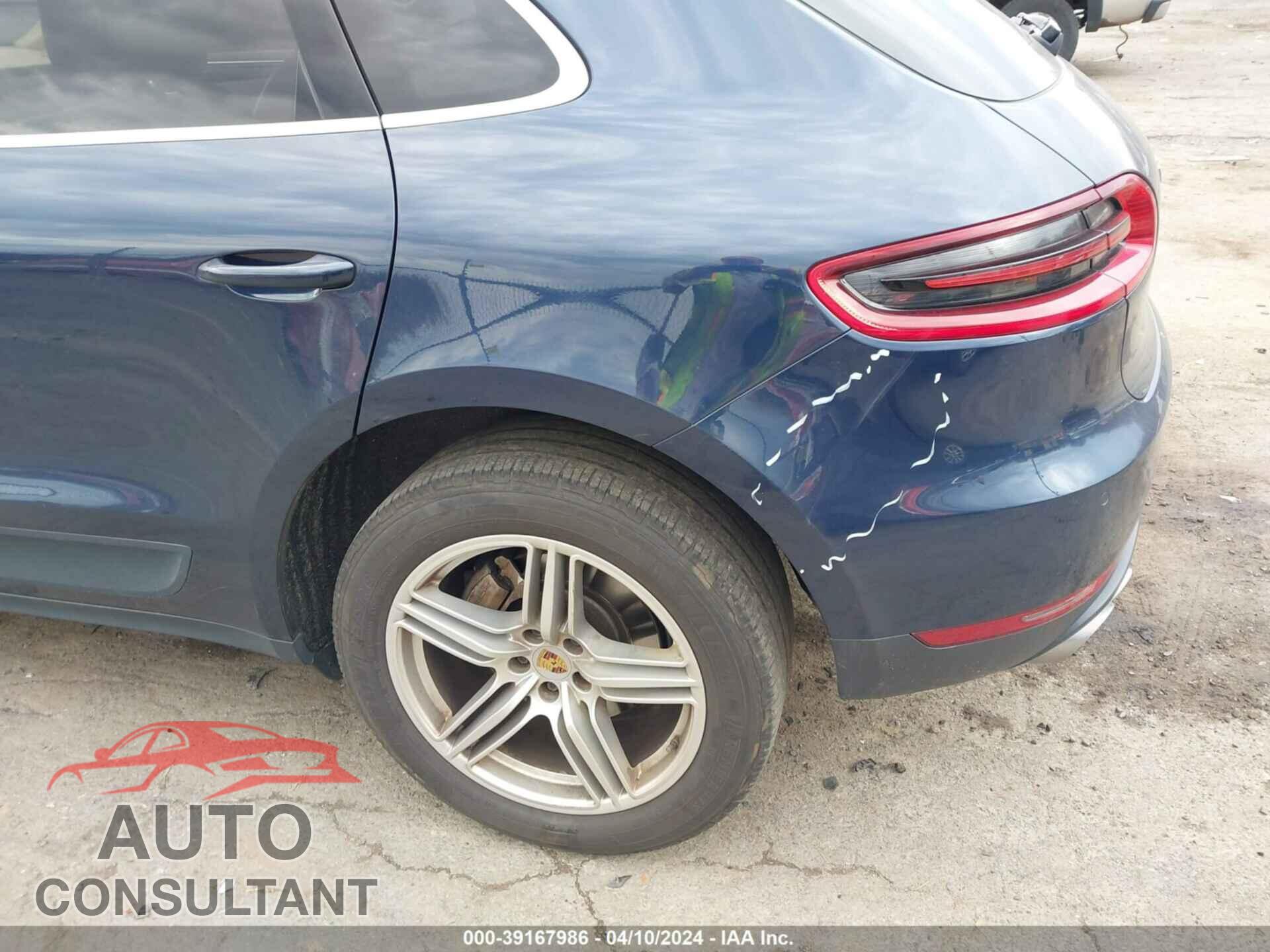 PORSCHE MACAN 2016 - WP1AB2A57GLB45645