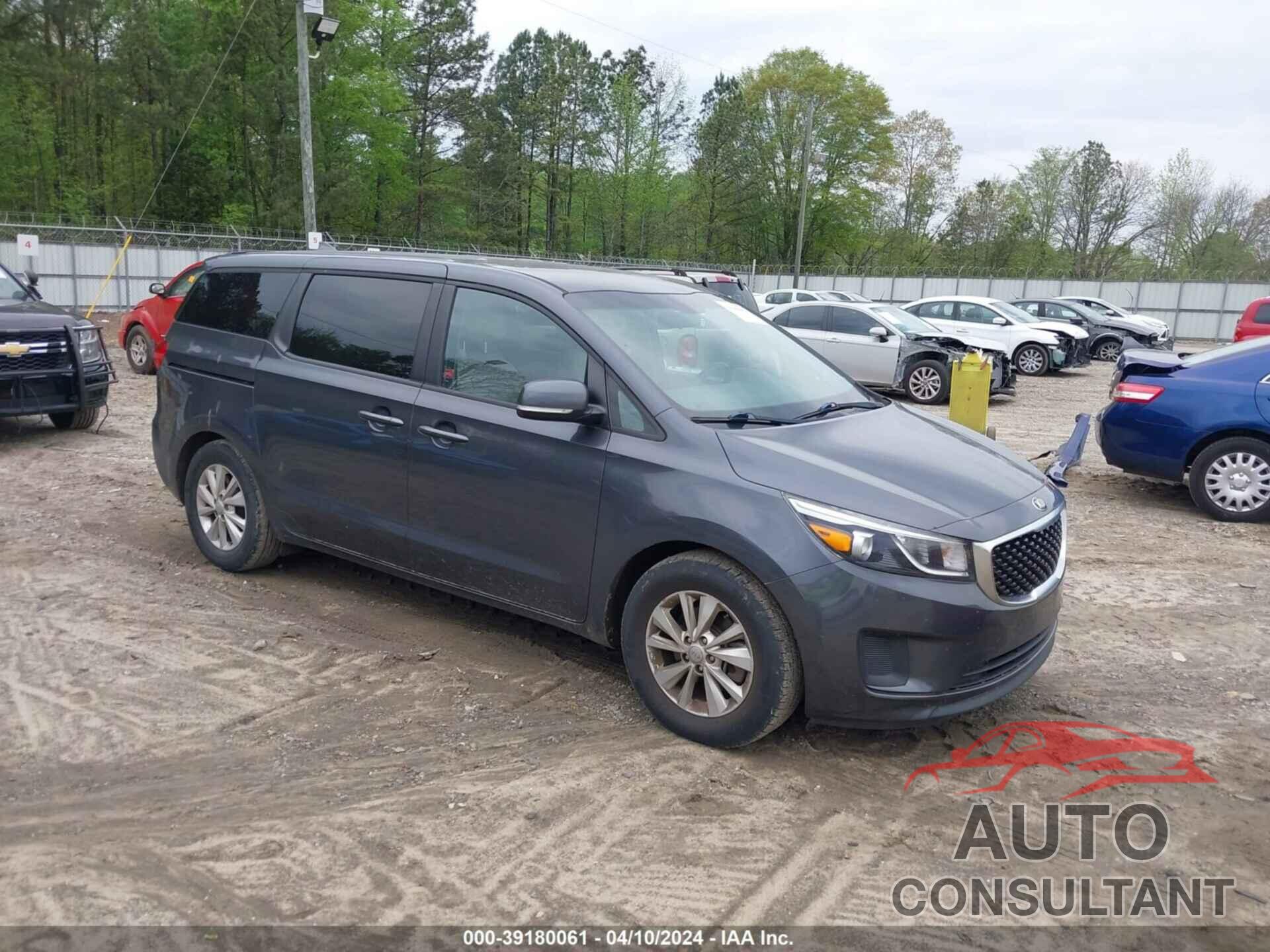 KIA SEDONA 2017 - KNDMB5C13H6220979