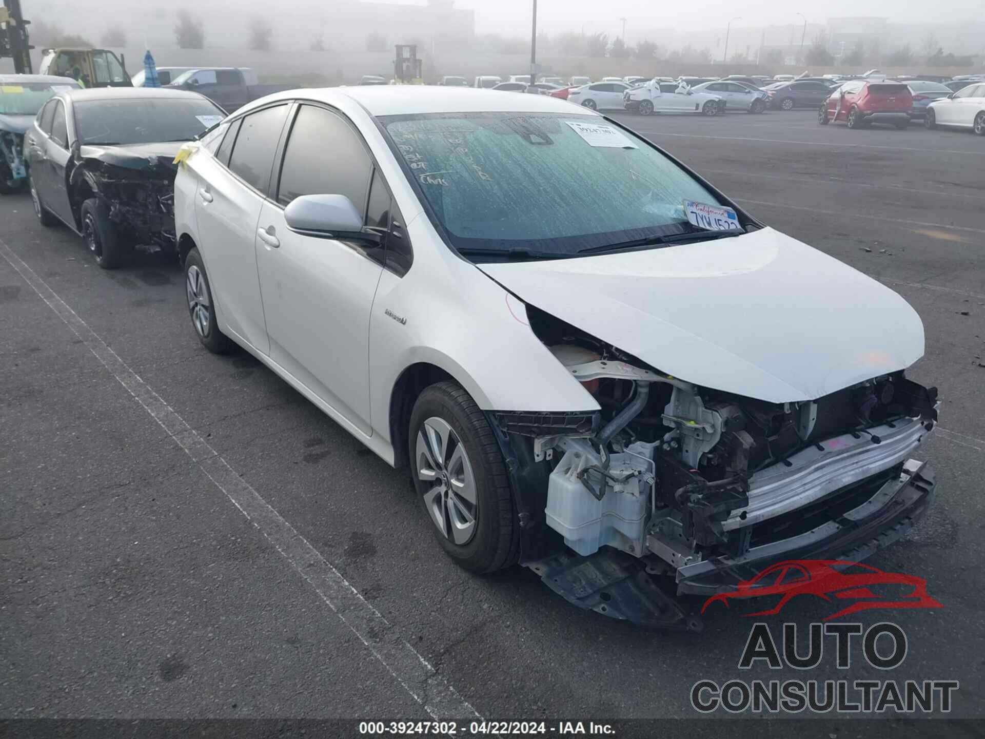 TOYOTA PRIUS 2017 - JTDKBRFU8H3561056