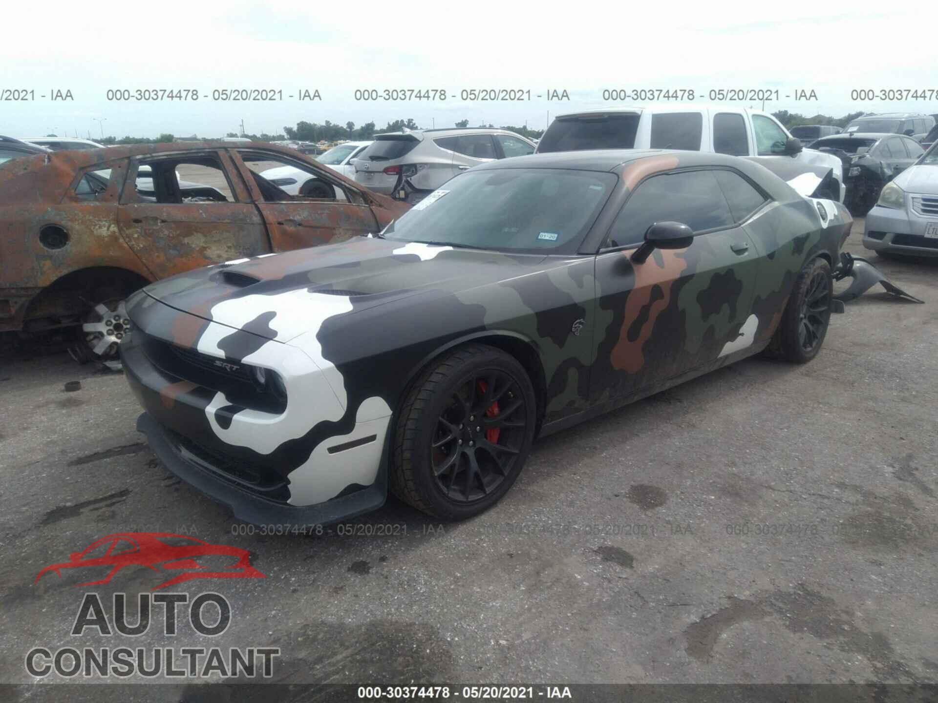 DODGE CHALLENGER 2016 - 2C3CDZC97GH112188
