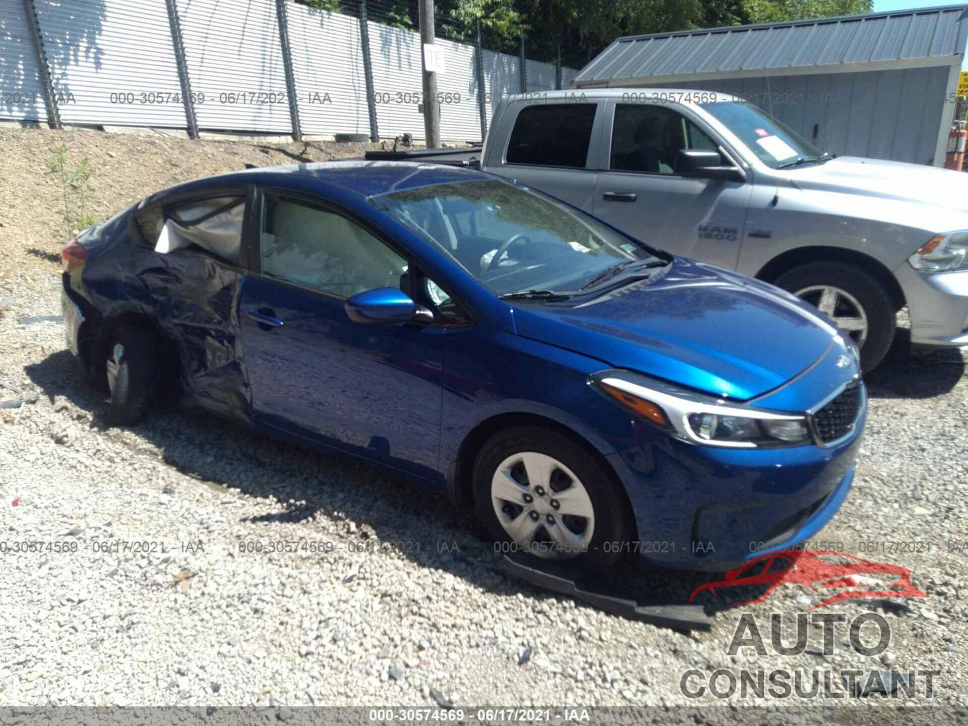 KIA FORTE 2017 - 3KPFK4A73HE126105