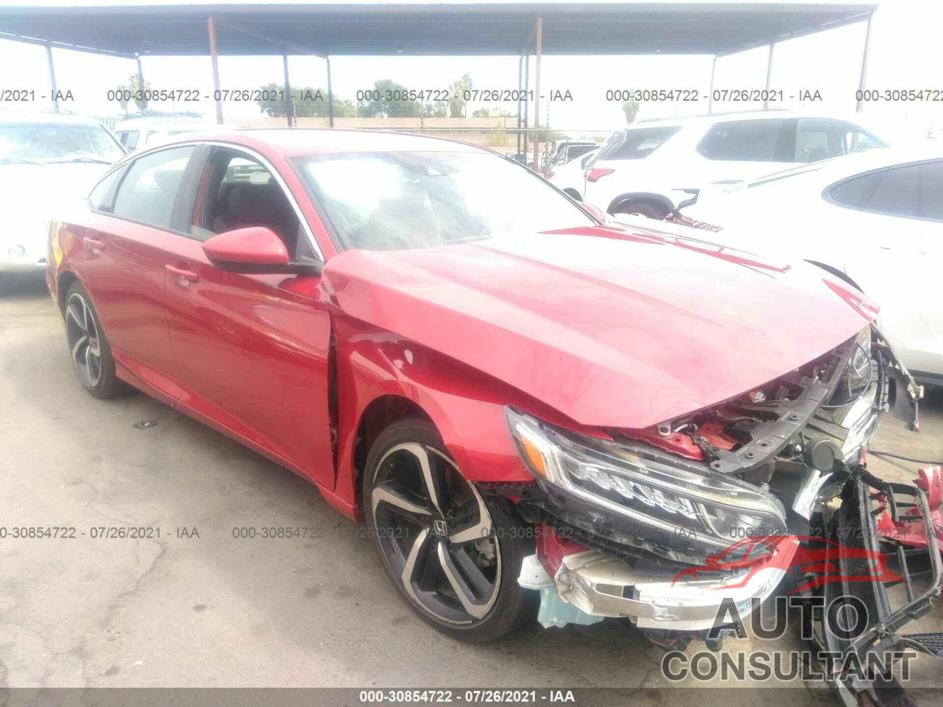 HONDA ACCORD SEDAN 2019 - 1HGCV1F38KA119810