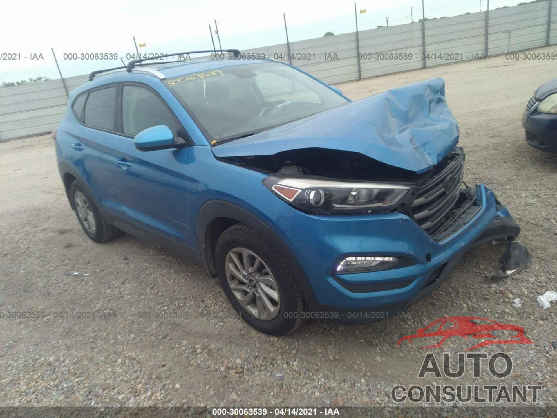 HYUNDAI TUCSON 2016 - KM8J33A40GU198124