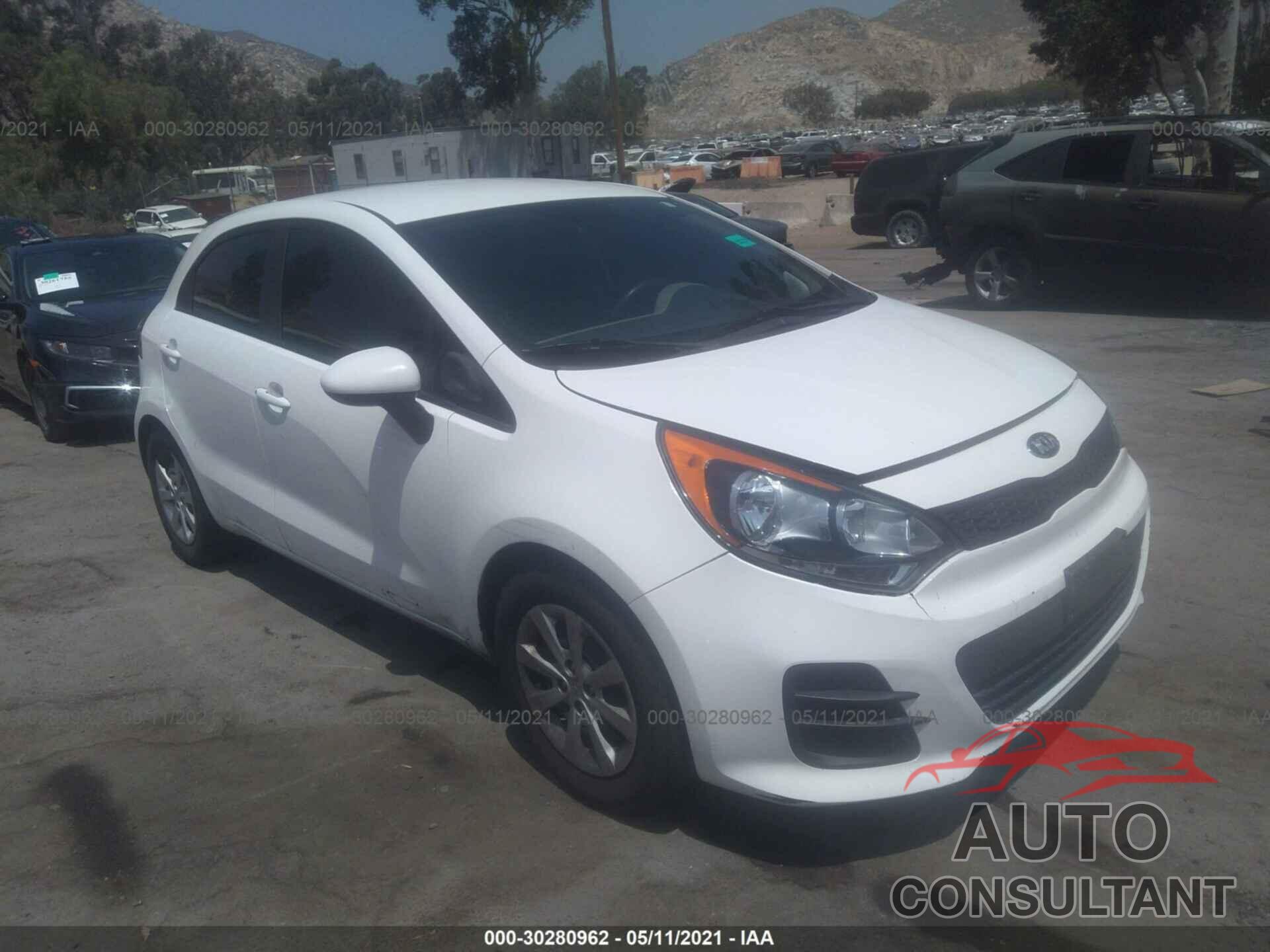 KIA RIO 2016 - KNADM5A39G6699516