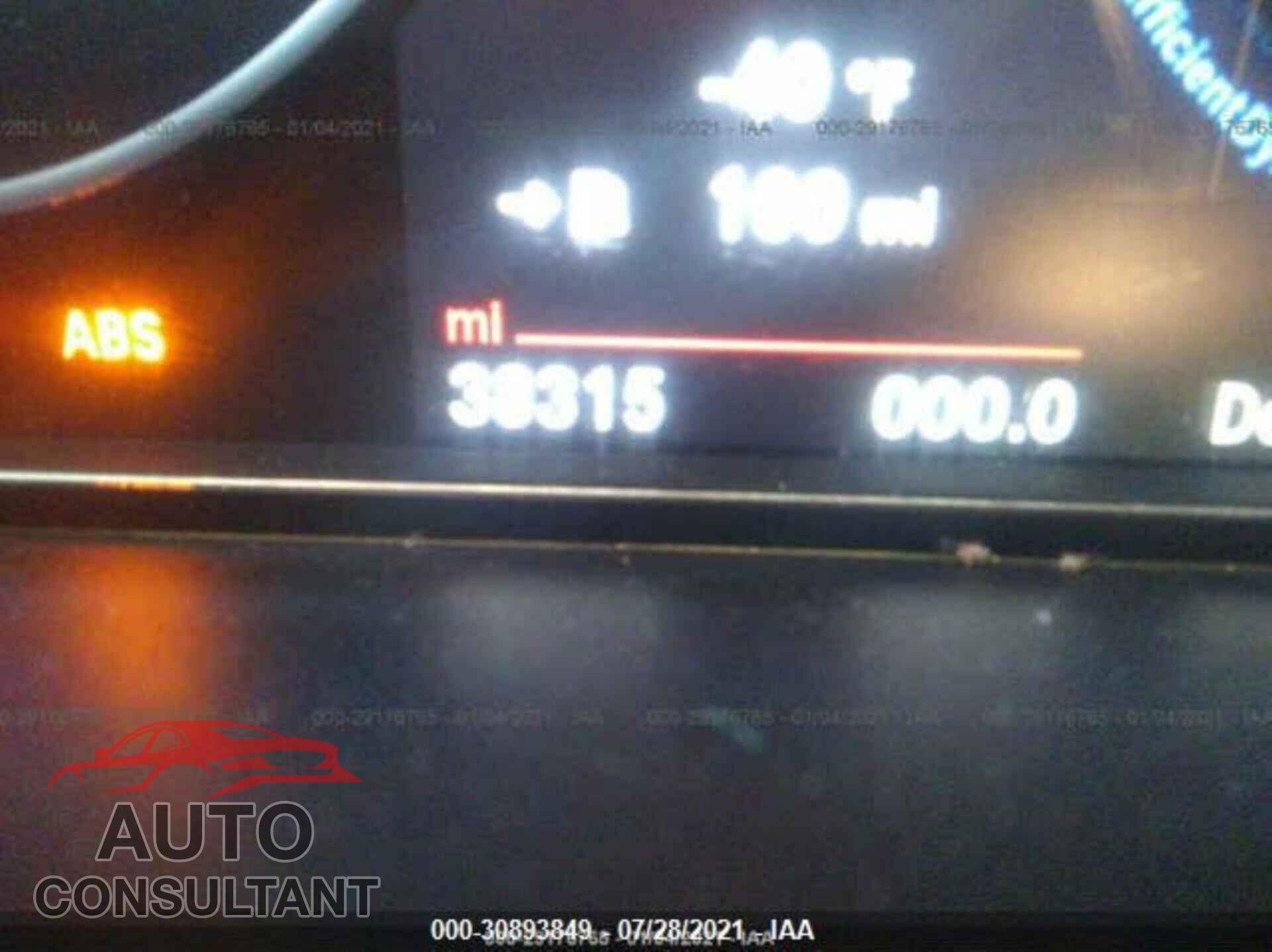 BMW 3 SERIES 2016 - WBA8E5G50GNU19835