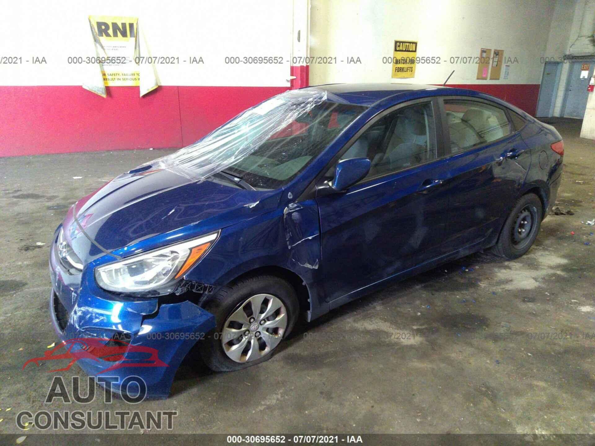 HYUNDAI ACCENT 2016 - KMHCT4AE2GU068109