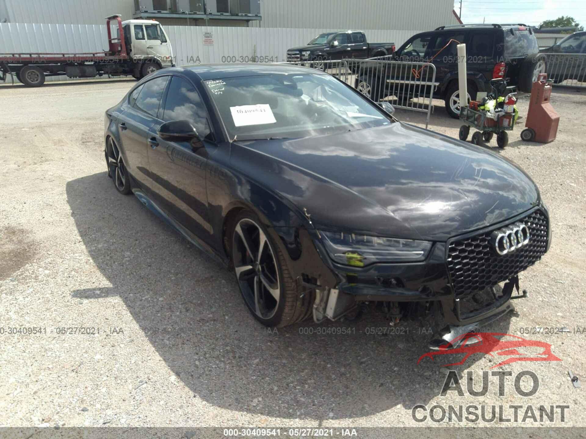 AUDI RS 7 2016 - WUAW2AFC3GN901326