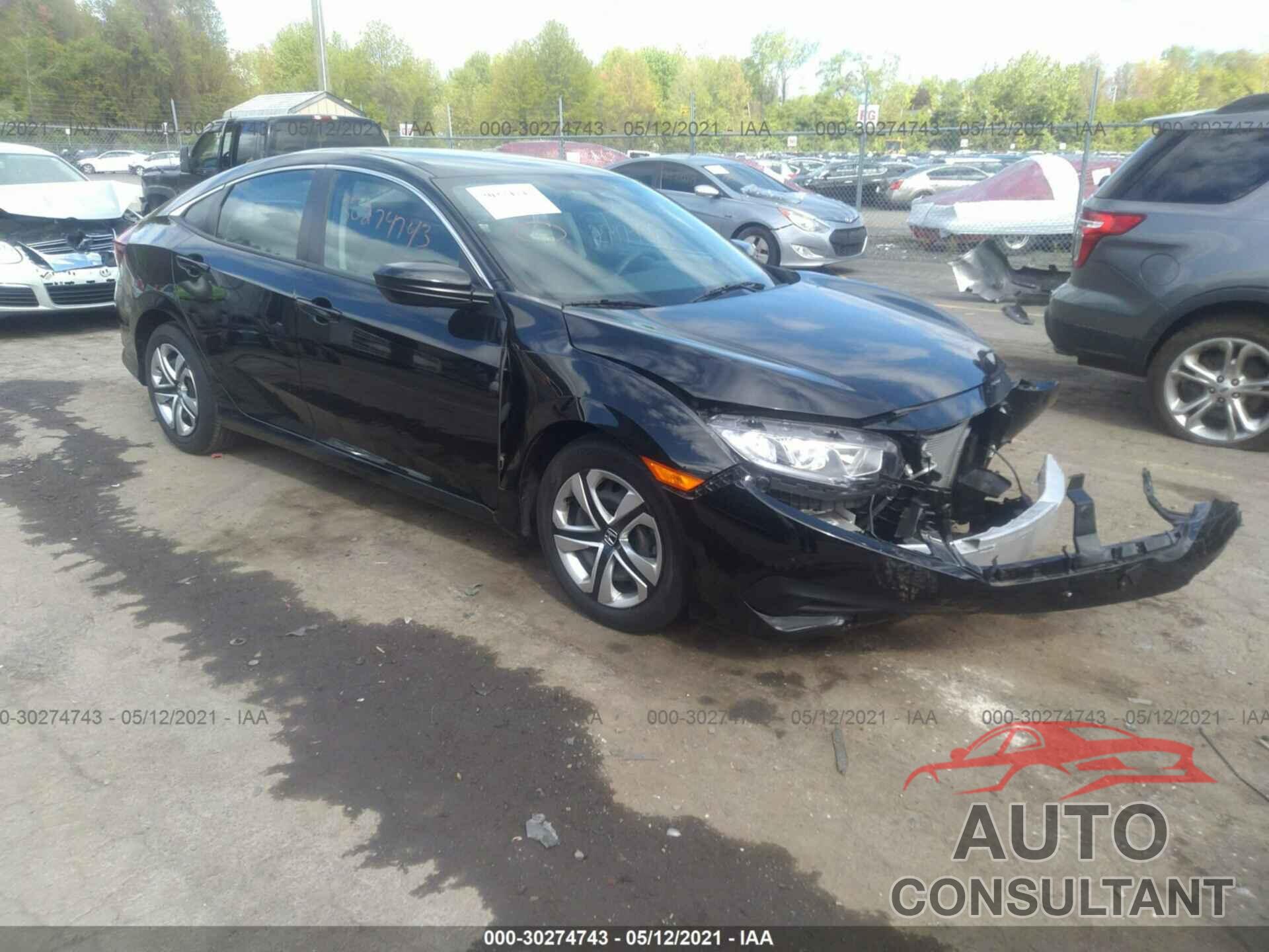 HONDA CIVIC SEDAN 2018 - 2HGFC2F58JH582475