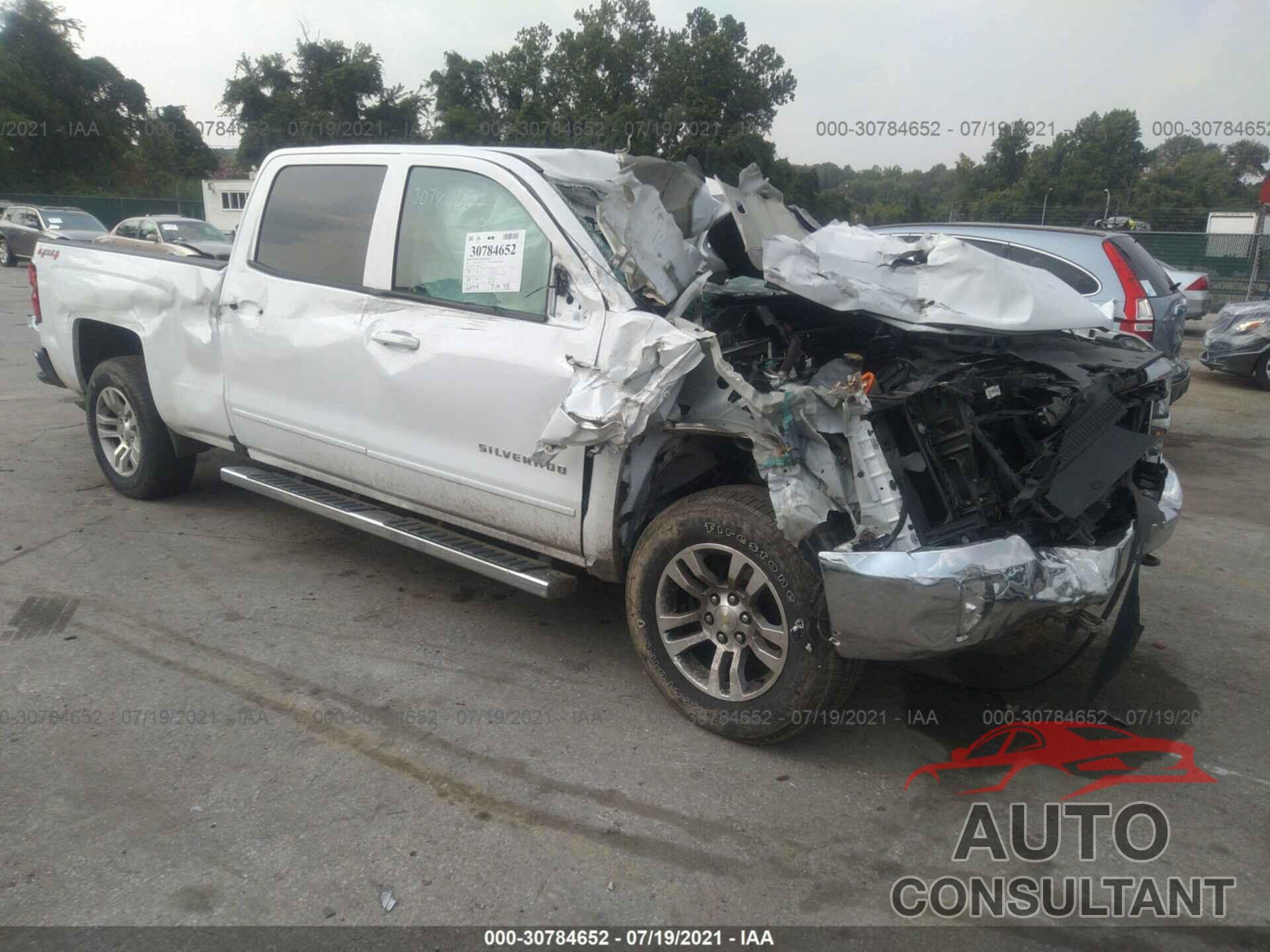 CHEVROLET SILVERADO 1500 2017 - 3GCUKREC7HG121358