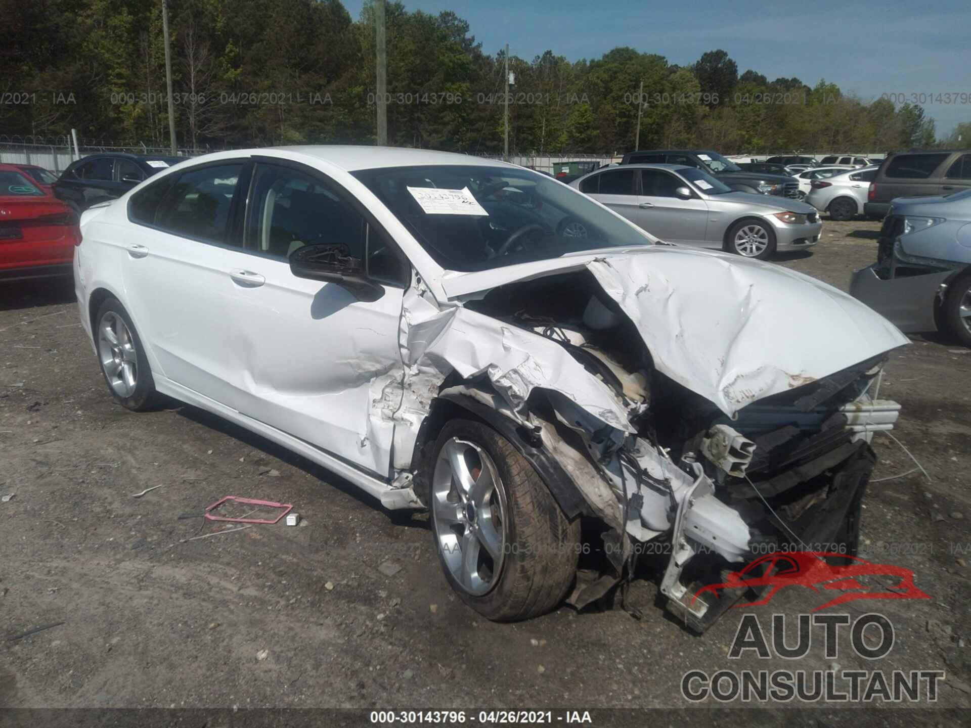 FORD FUSION 2016 - 3FA6P0G78GR210676