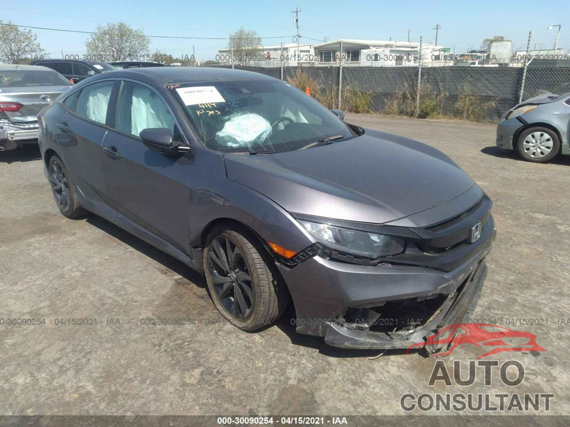 HONDA CIVIC SEDAN 2020 - 19XFC2E83LE005166