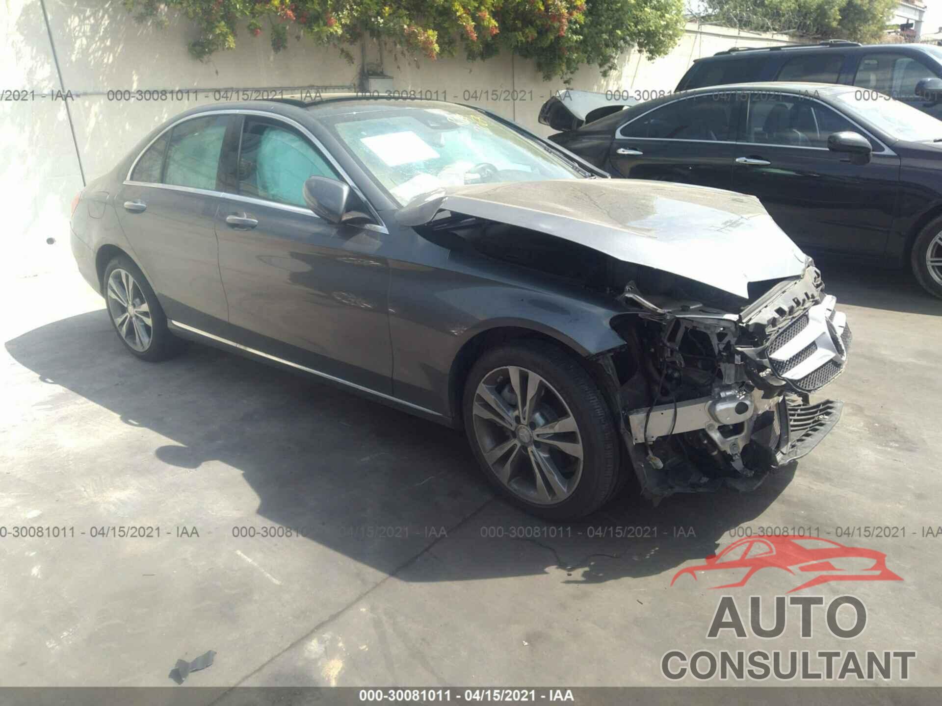 MERCEDES-BENZ C-CLASS 2017 - 55SWF4JB4HU191353