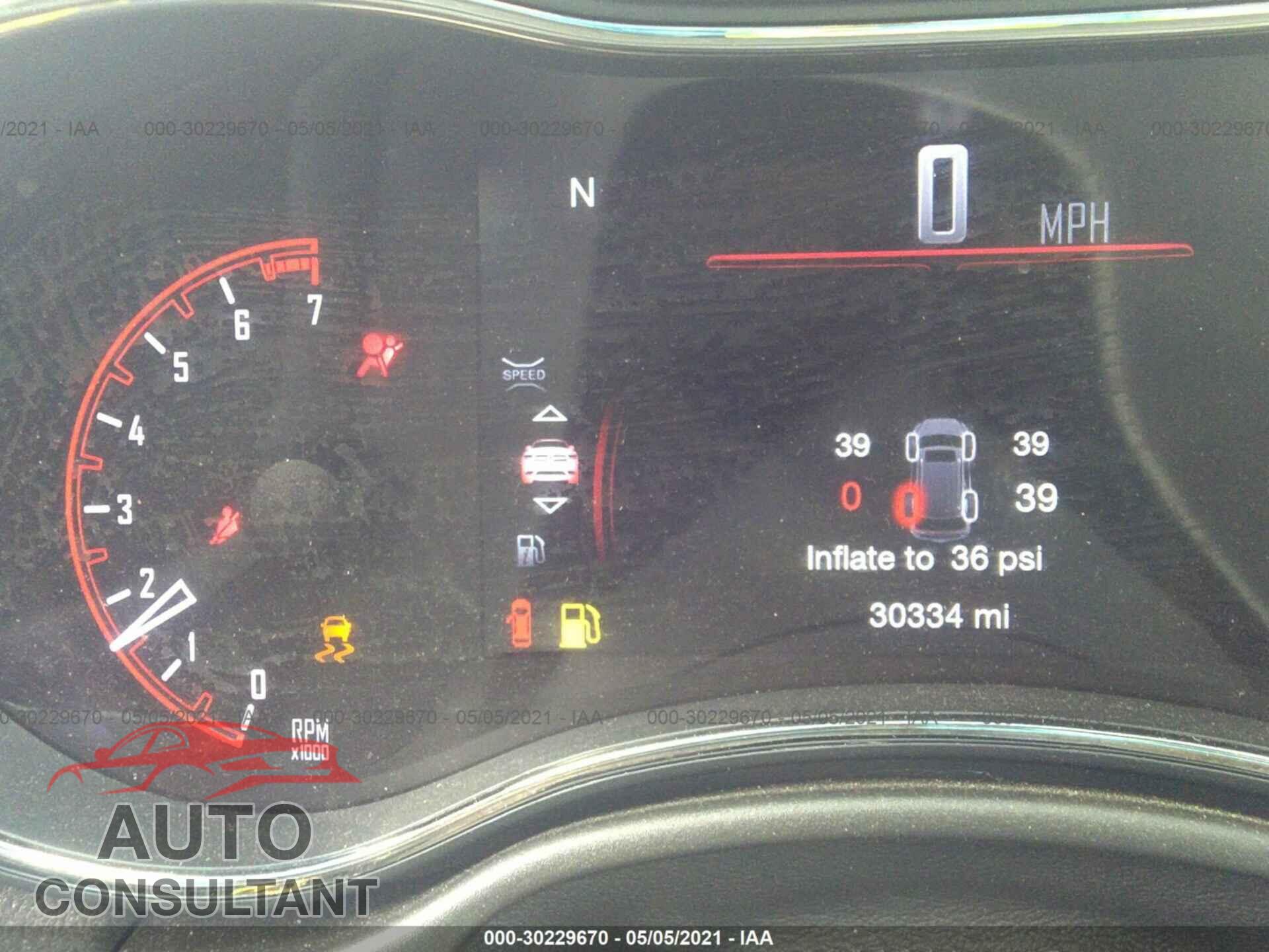 DODGE DURANGO 2020 - 1C4RDJDG6LC131008
