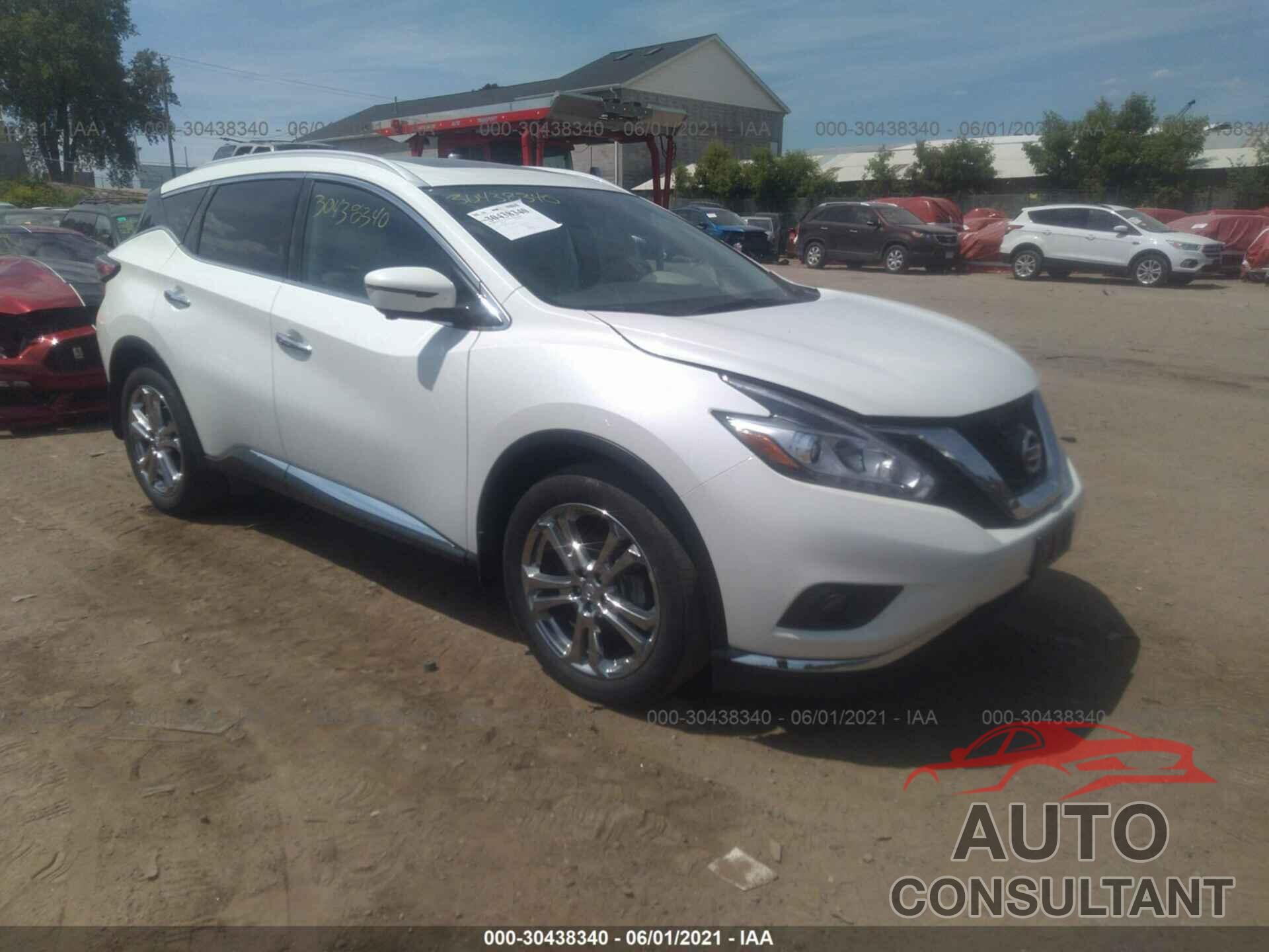 NISSAN MURANO 2018 - 5N1AZ2MH7JN165680