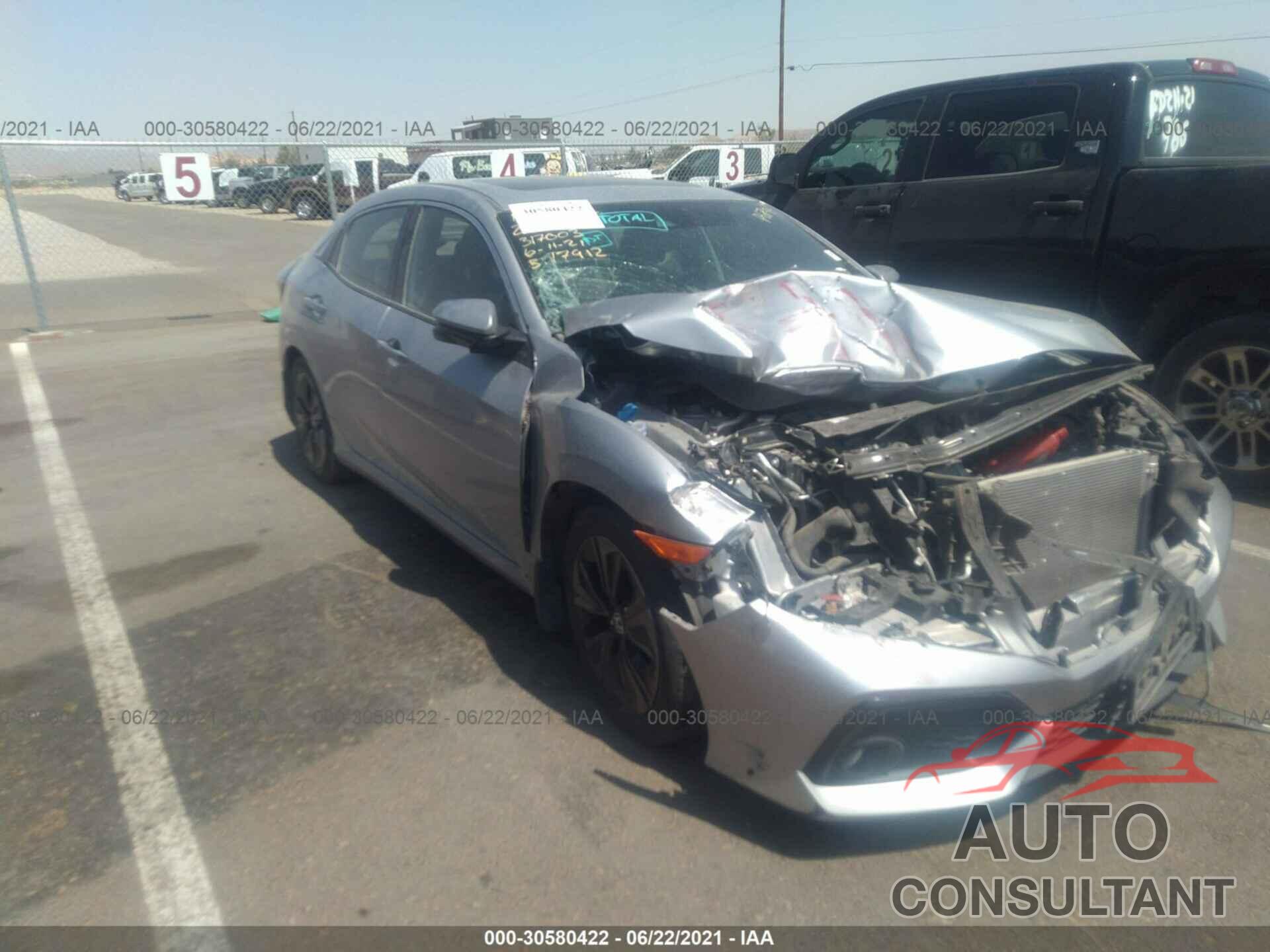 HONDA CIVIC HATCHBACK 2019 - SHHFK7H69KU208595
